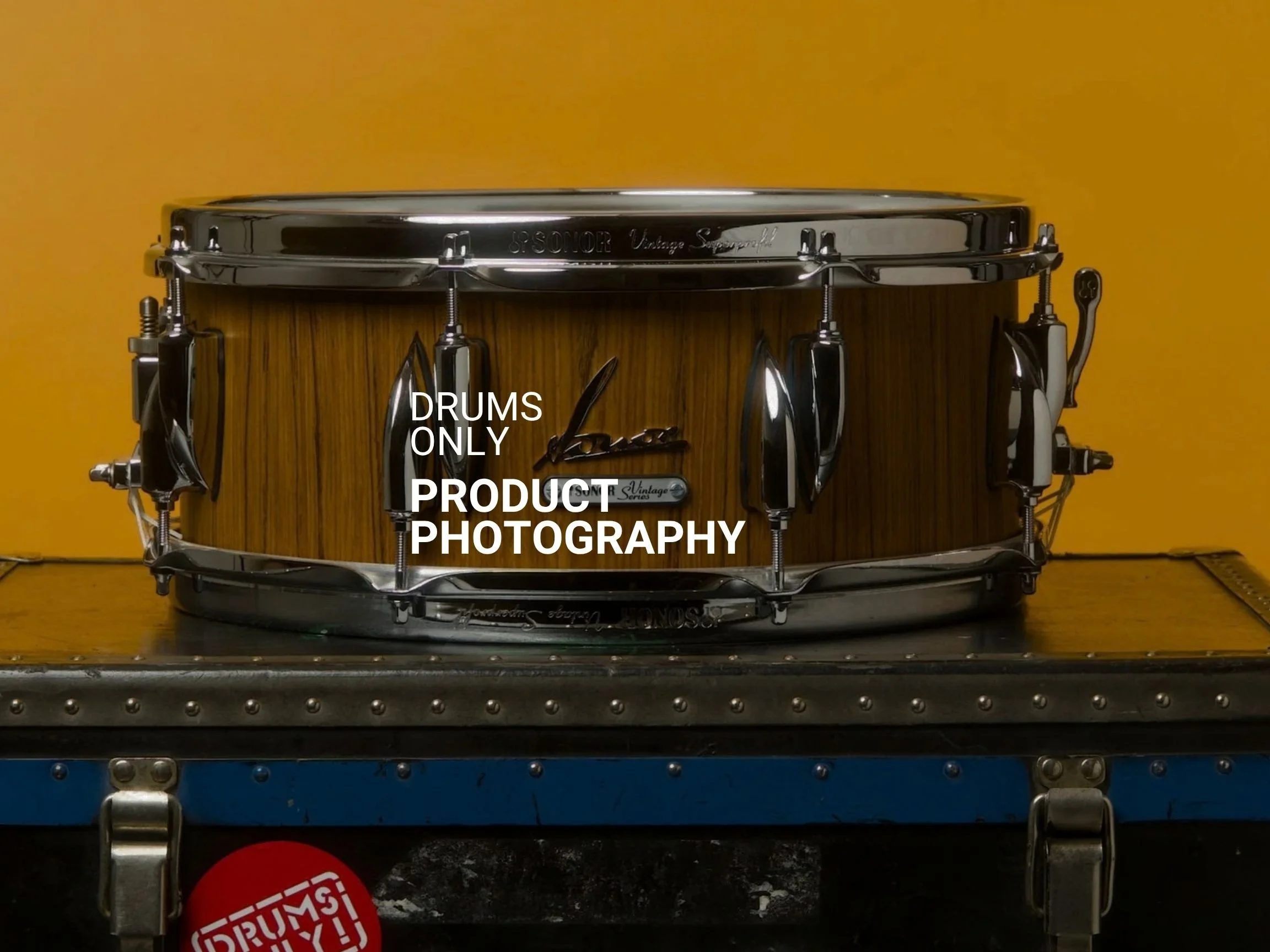 Product Photography: Drums Only