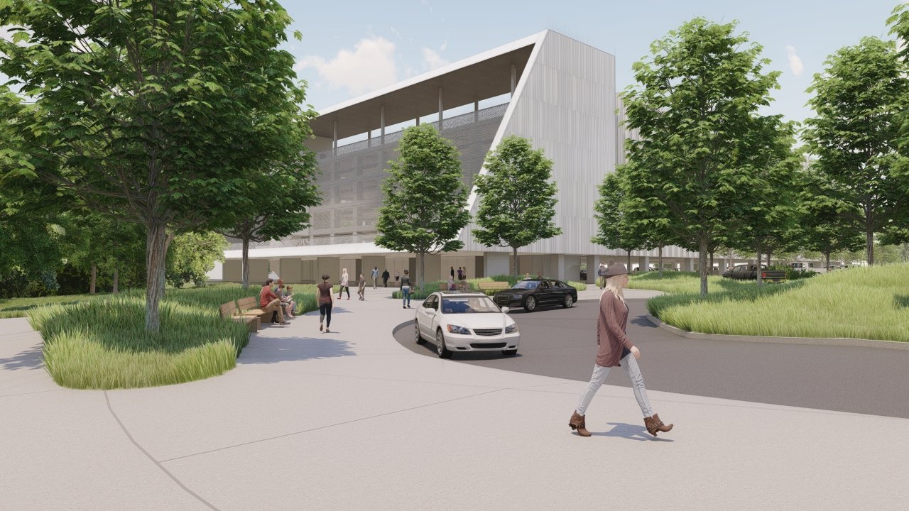 Crystal Bridges Museum, Art Park Arrival