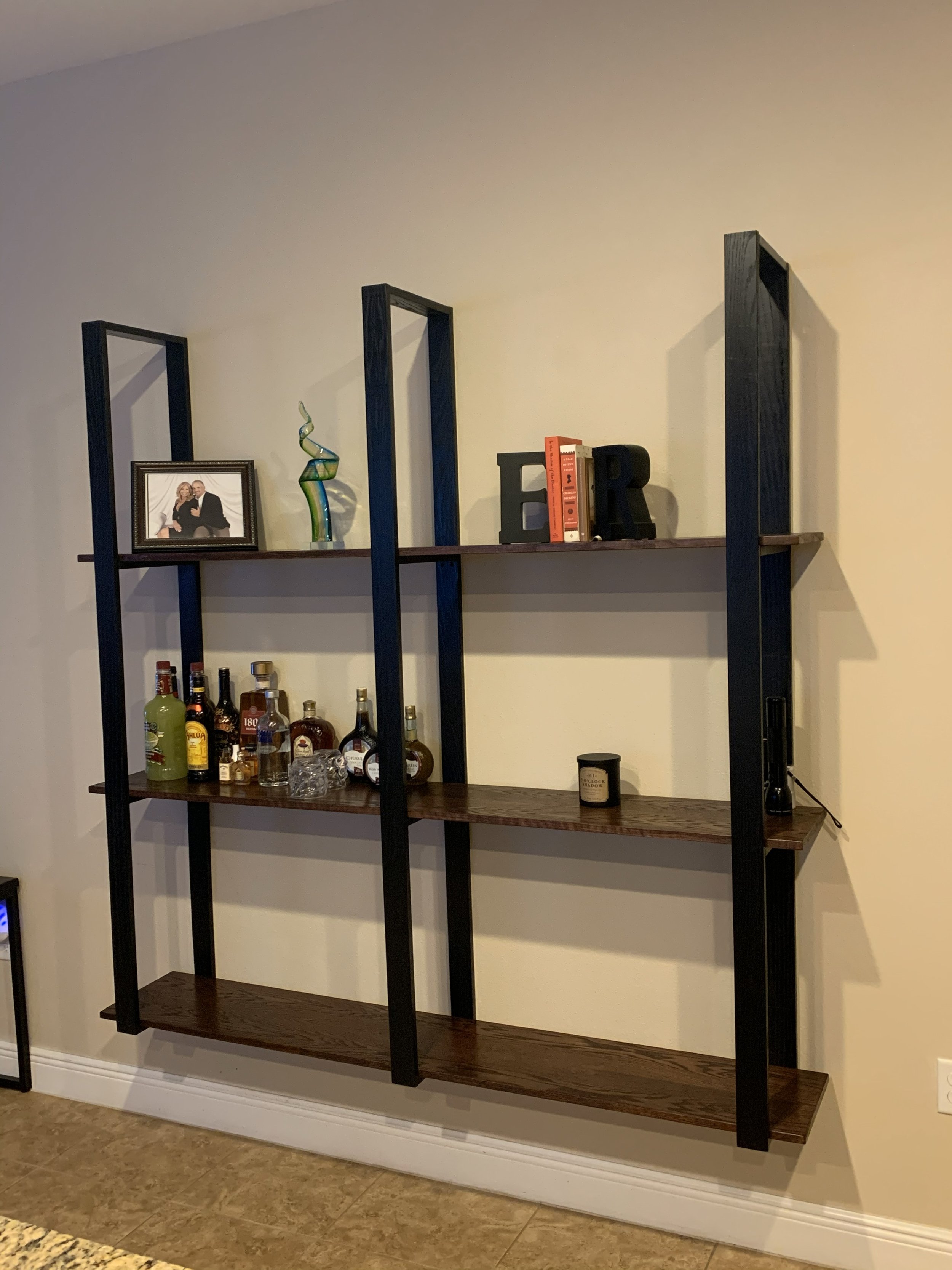 Shelf build