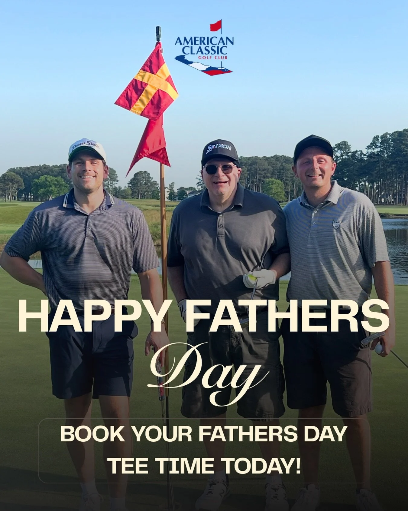 Dads &ldquo;low-key&rdquo; favorite day is almost here 🙌

Don&rsquo;t miss the boat and book your Father&rsquo;s Day round for this weekend now! Tee times are filling up, but we want you to celebrate his (or your) day with us ⛳️

Call us at (302) 70