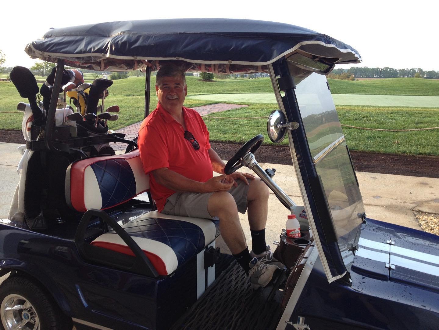 Mustang golf cart