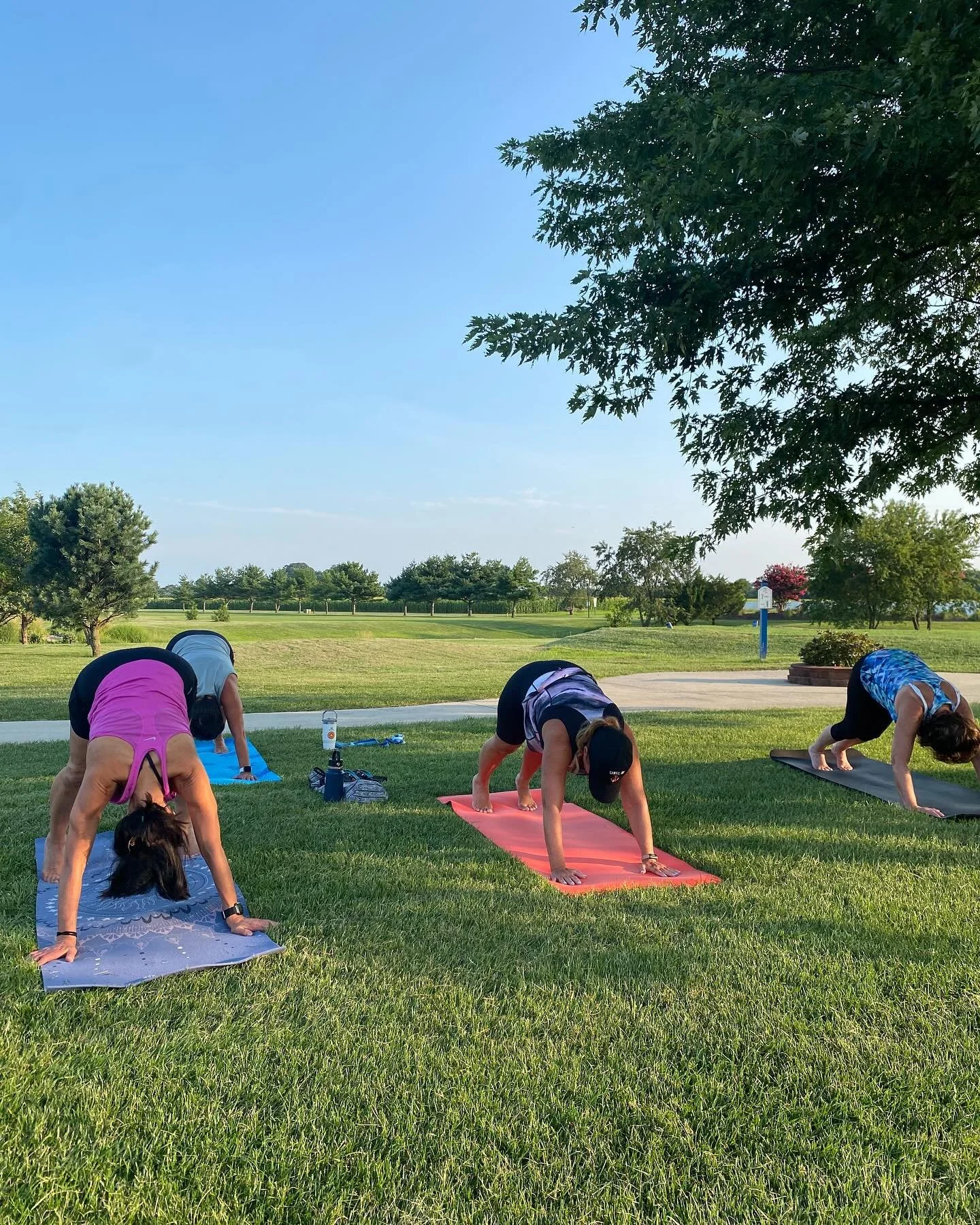 Golf Course Yoga