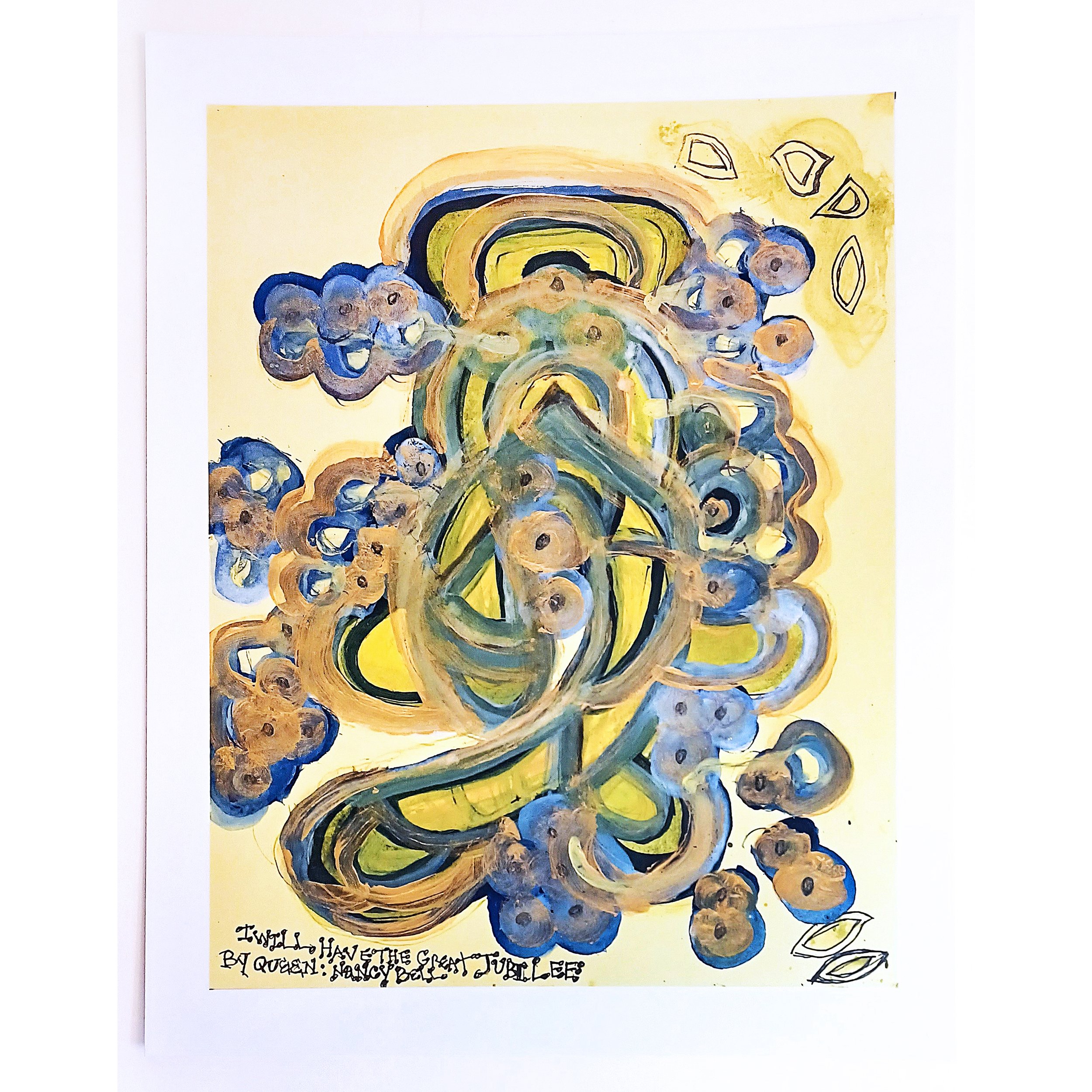 I Will Have Great Jubilee, Print, Queen Nancy Bell, 2025