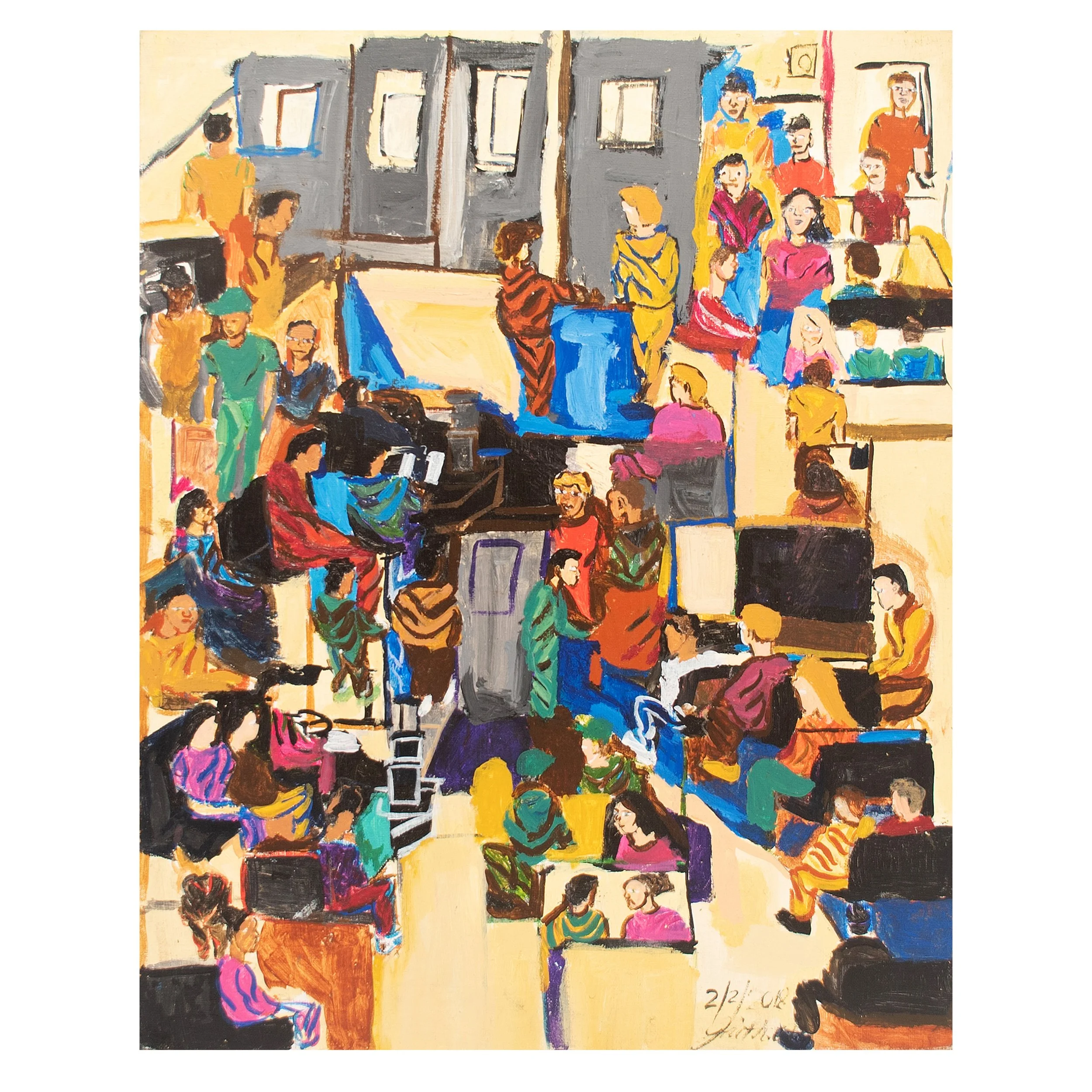 Market Frankford Line and SEPTA Bus by Jaither West, 2018