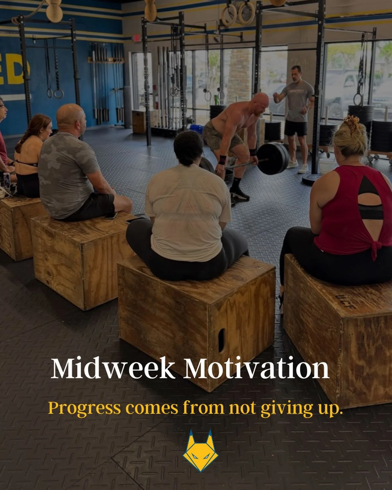 Midweek motivation: progress doesn&rsquo;t come from being perfect, it comes from not giving up. 💪🔥

Some days you&rsquo;ll feel strong. Some days you&rsquo;ll just be proud you showed up. Both matter. Keep putting in the effort, keep trying your b