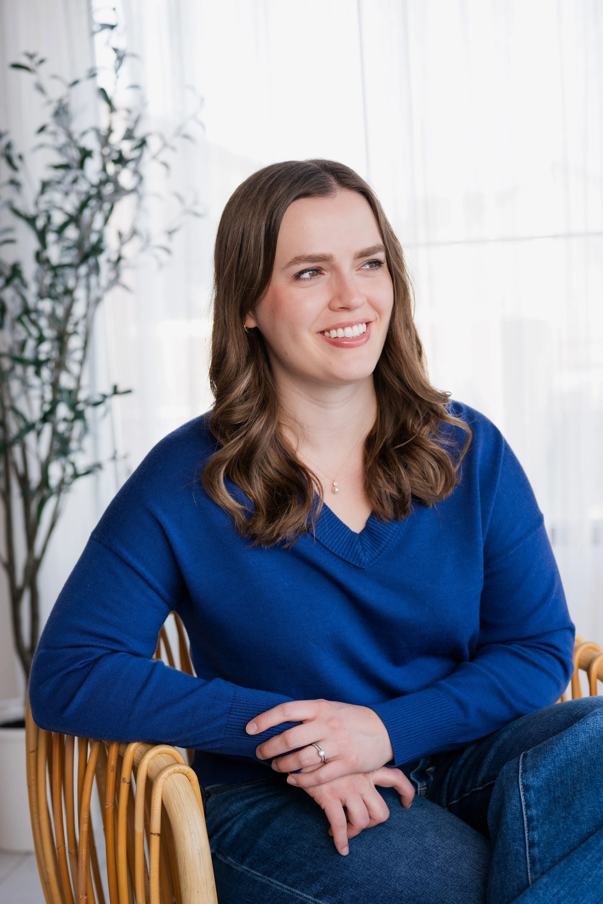 Photo of Caitlin Moore, CMHC, therapist at Soul Perch Counseling