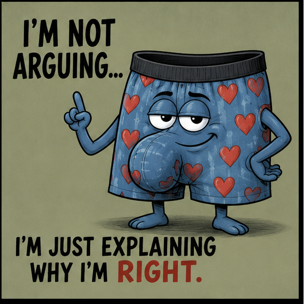 I'm not arguing