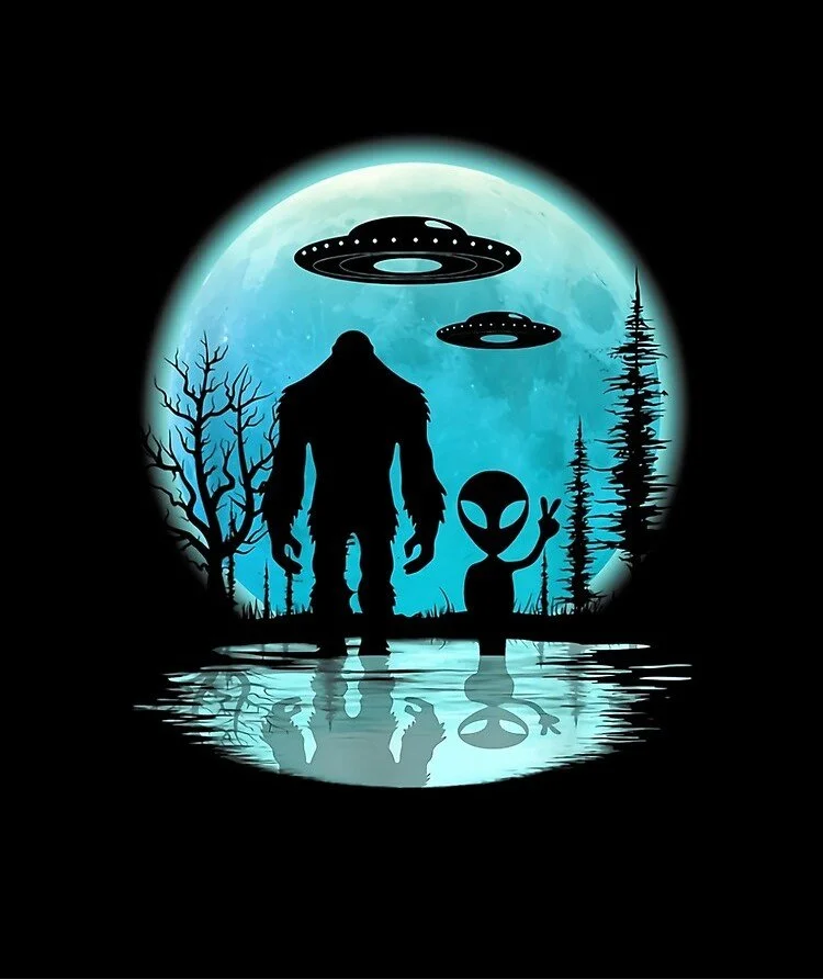 Alien & Sasquatch