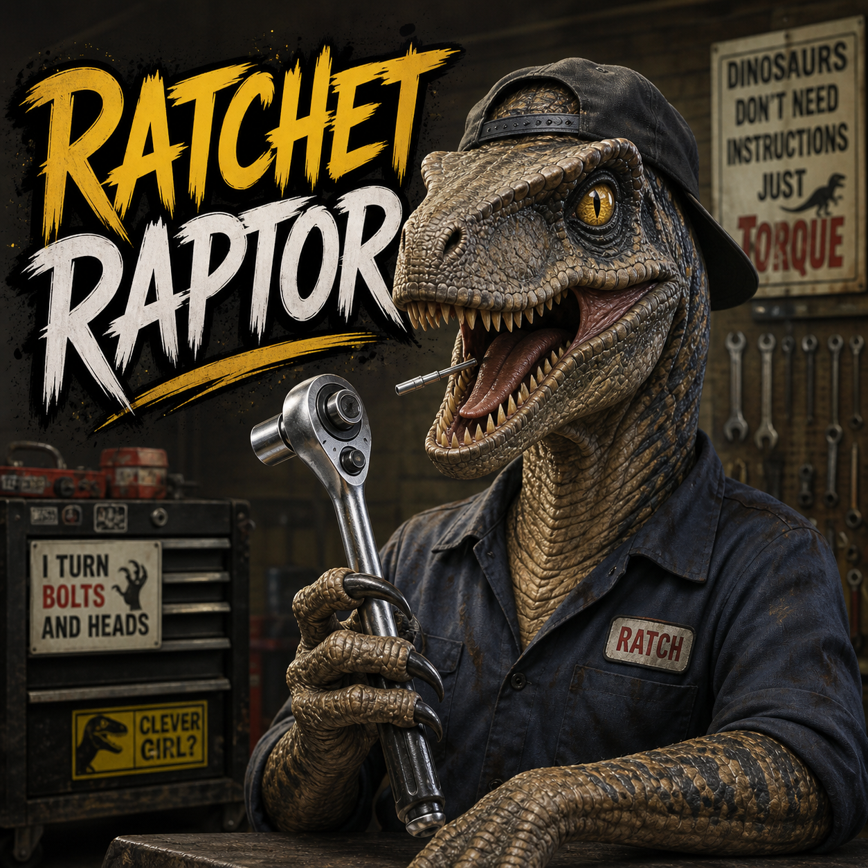 Ratchet Raptor male
