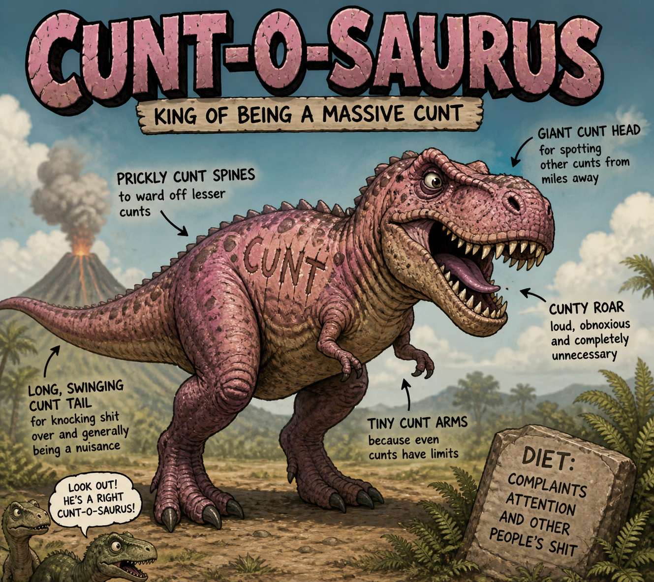 Cunt-O-Saurus