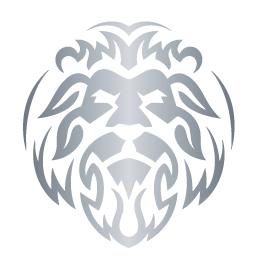 Stylized lion face in a gray gradient from the IRONCLAD Vehicle Undercoating's logo.