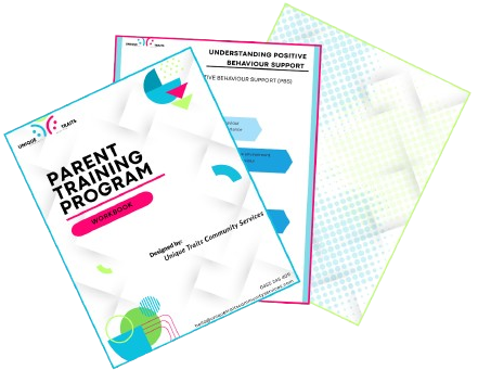 Parent training program workbook and informational materials.