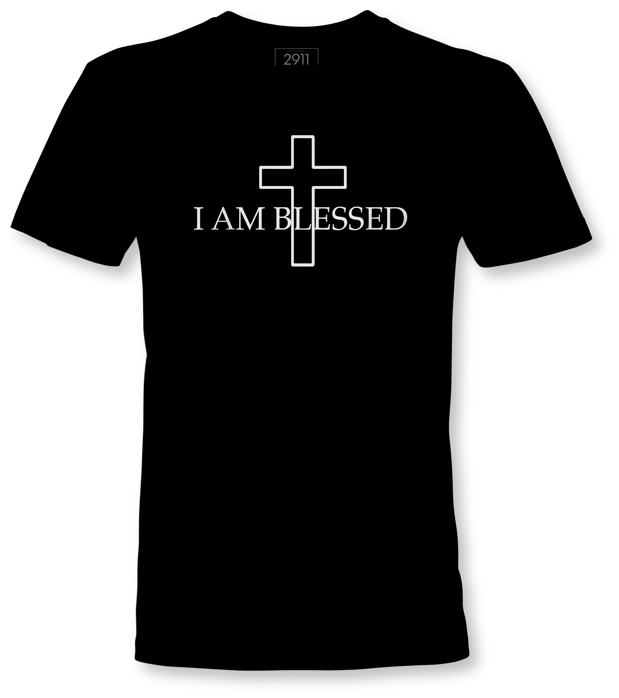 Black - I AM BLESSED.png