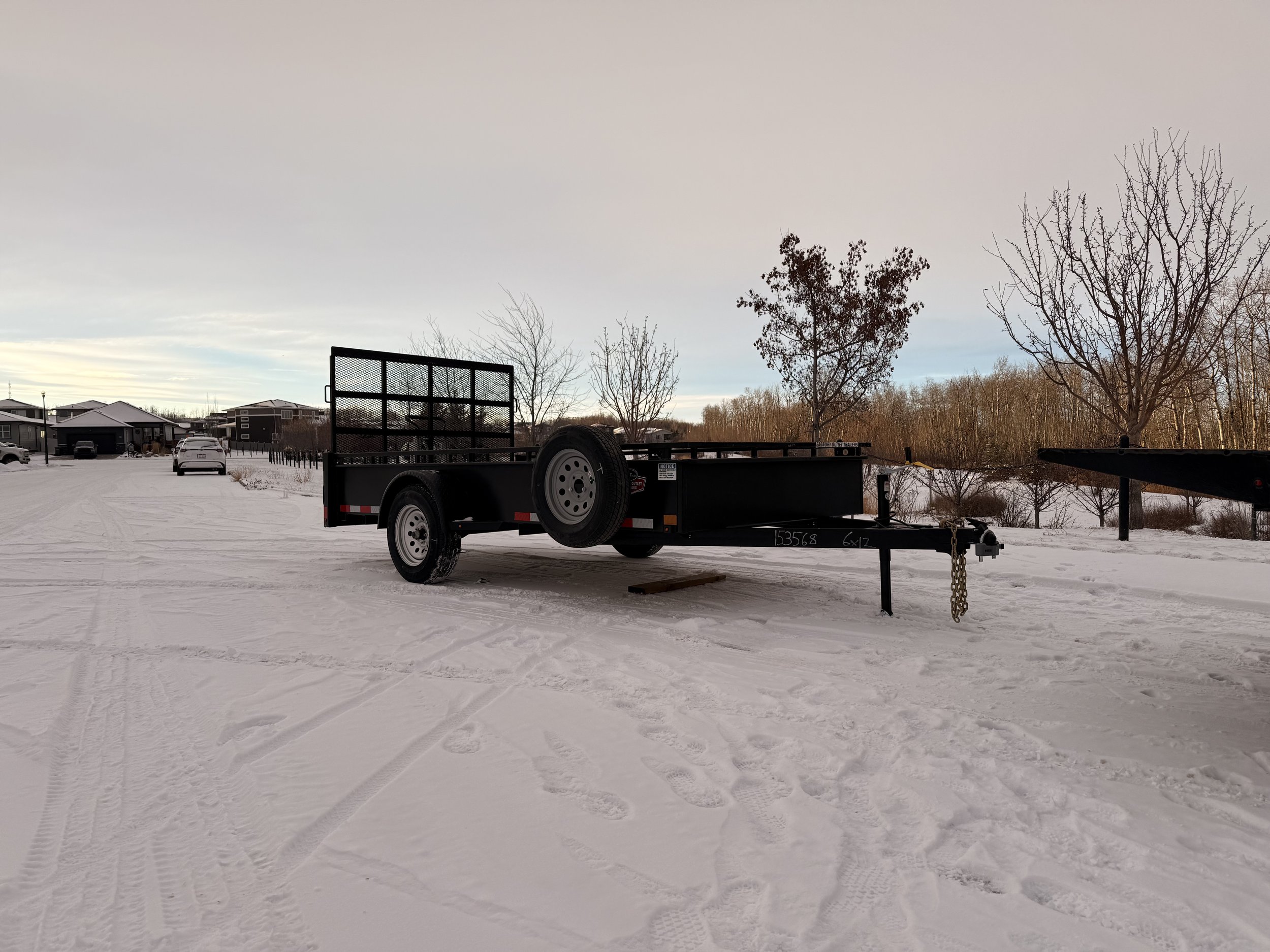 6'x12' Flat Deck Landscaping Trailer