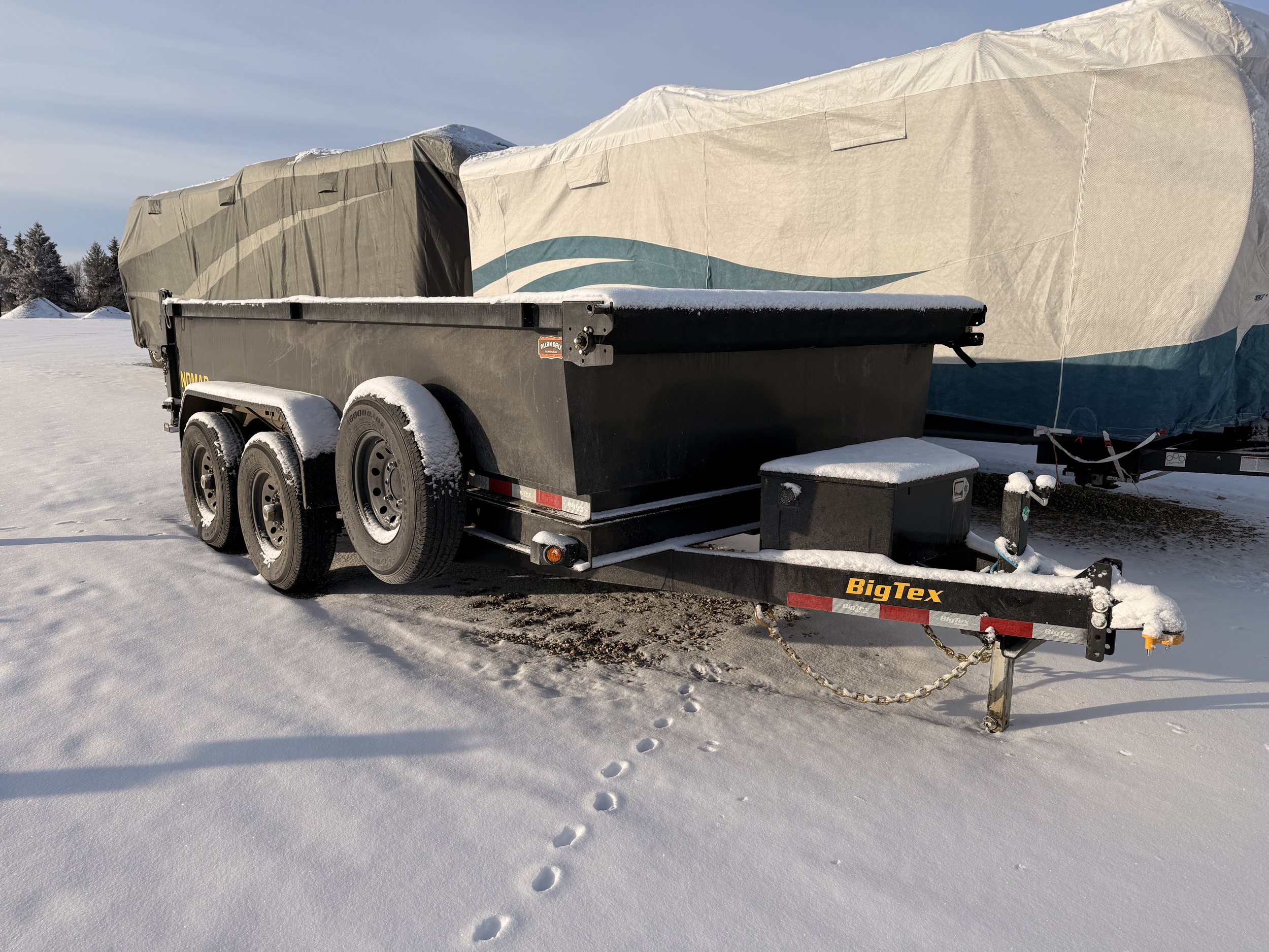 7'x14' Hydraulic Dump Trailer