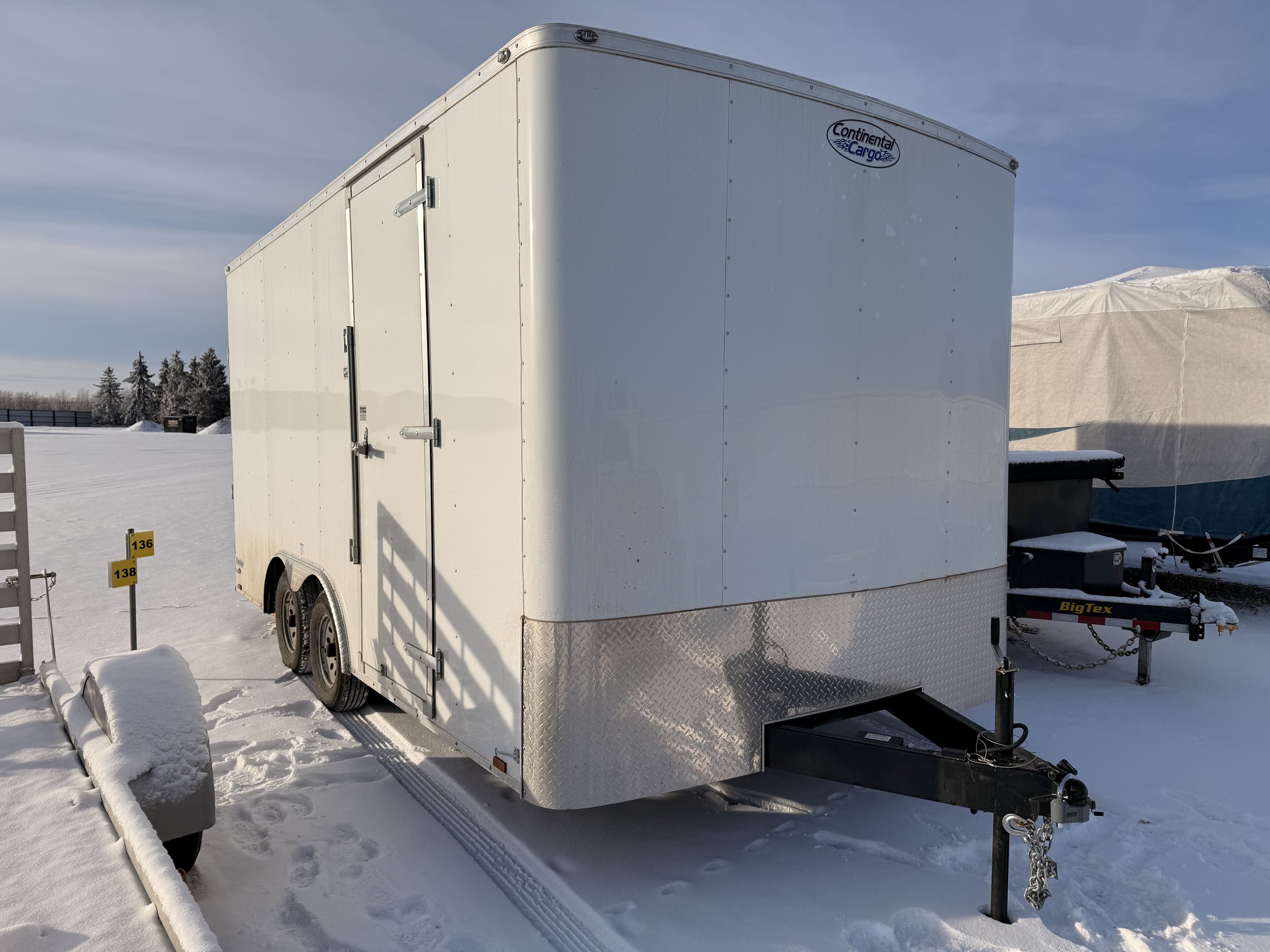8'x16' Enclosed Cargo Trailer
