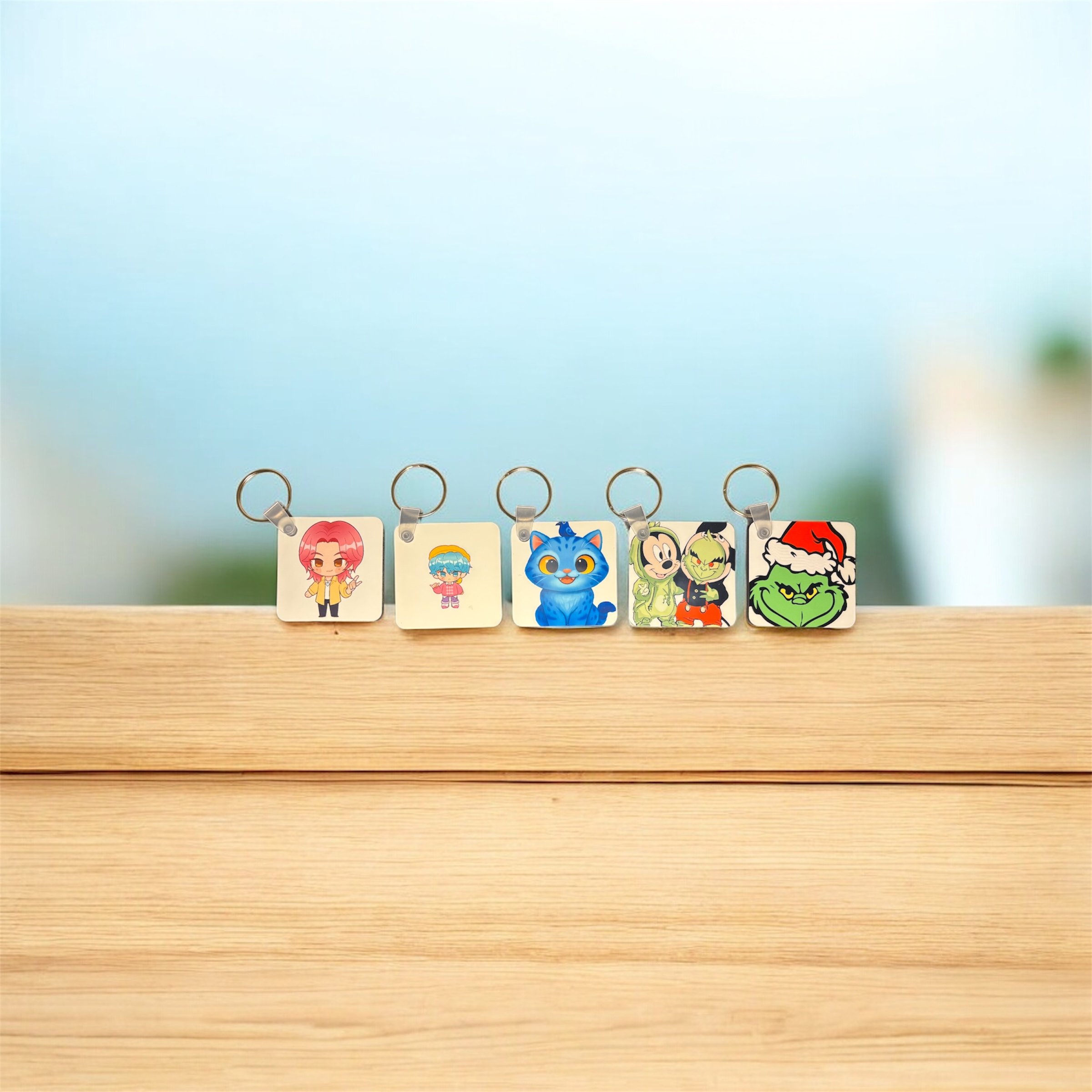 Square Keychain