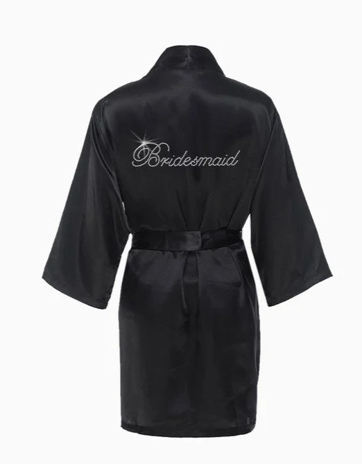 Rhinestone Bridal Party Robe