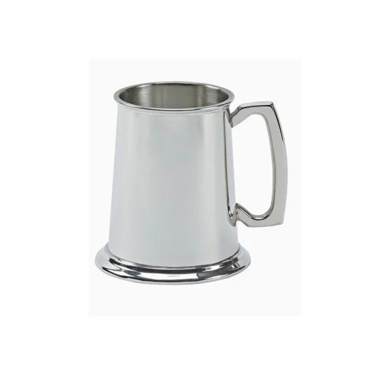 Pewter Tankard with Bright Polished Finish