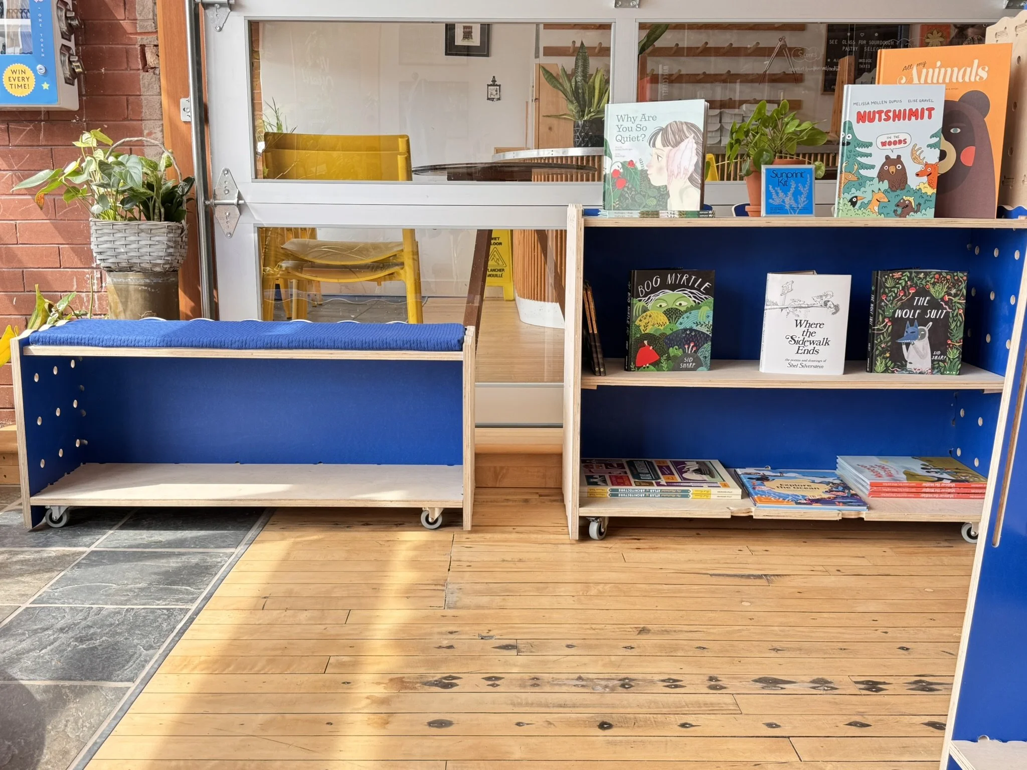 Riverside Stacking Bookshelf+Bench