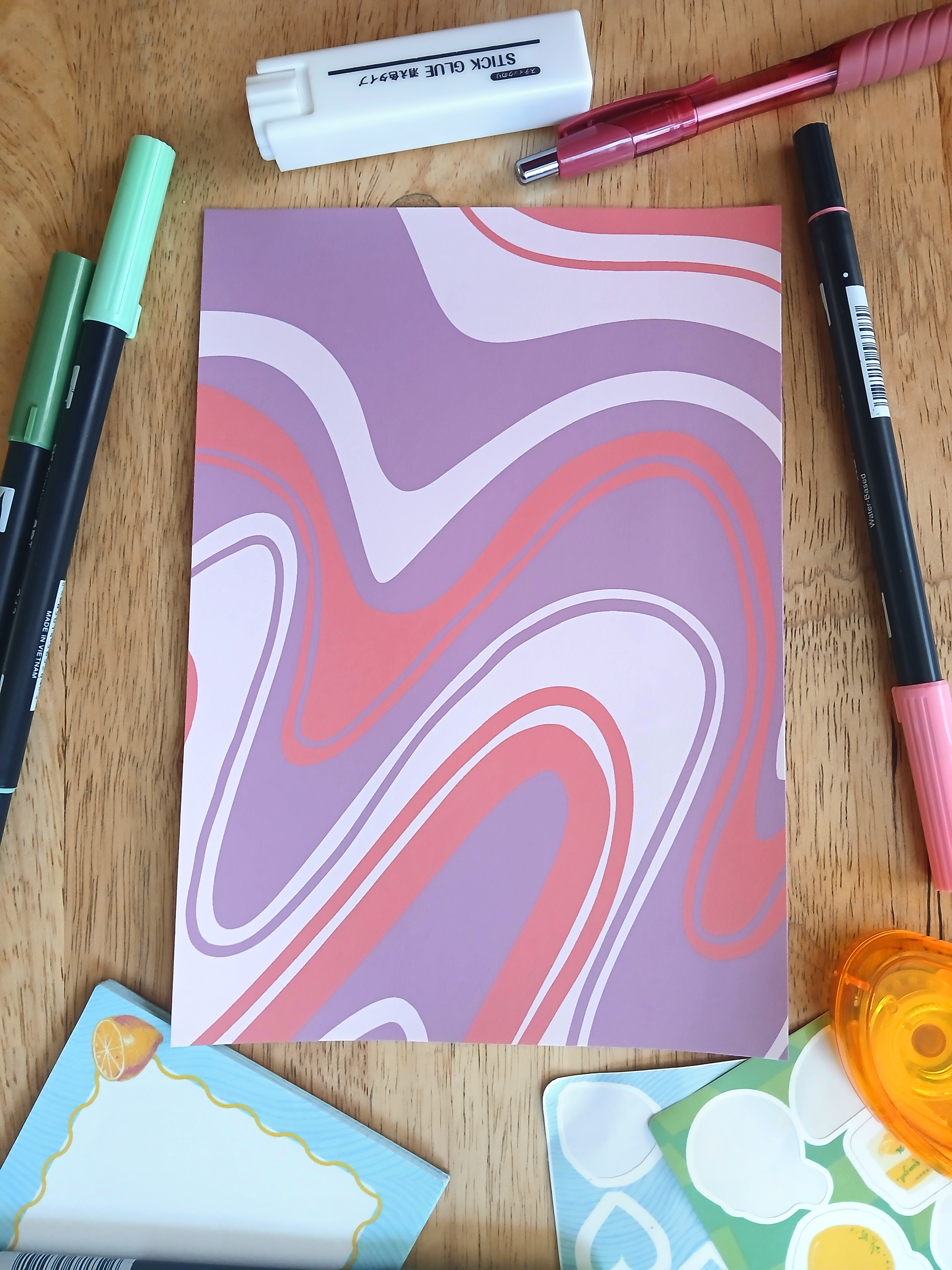 Groovy Girl Paper Pack Page Wavy.png