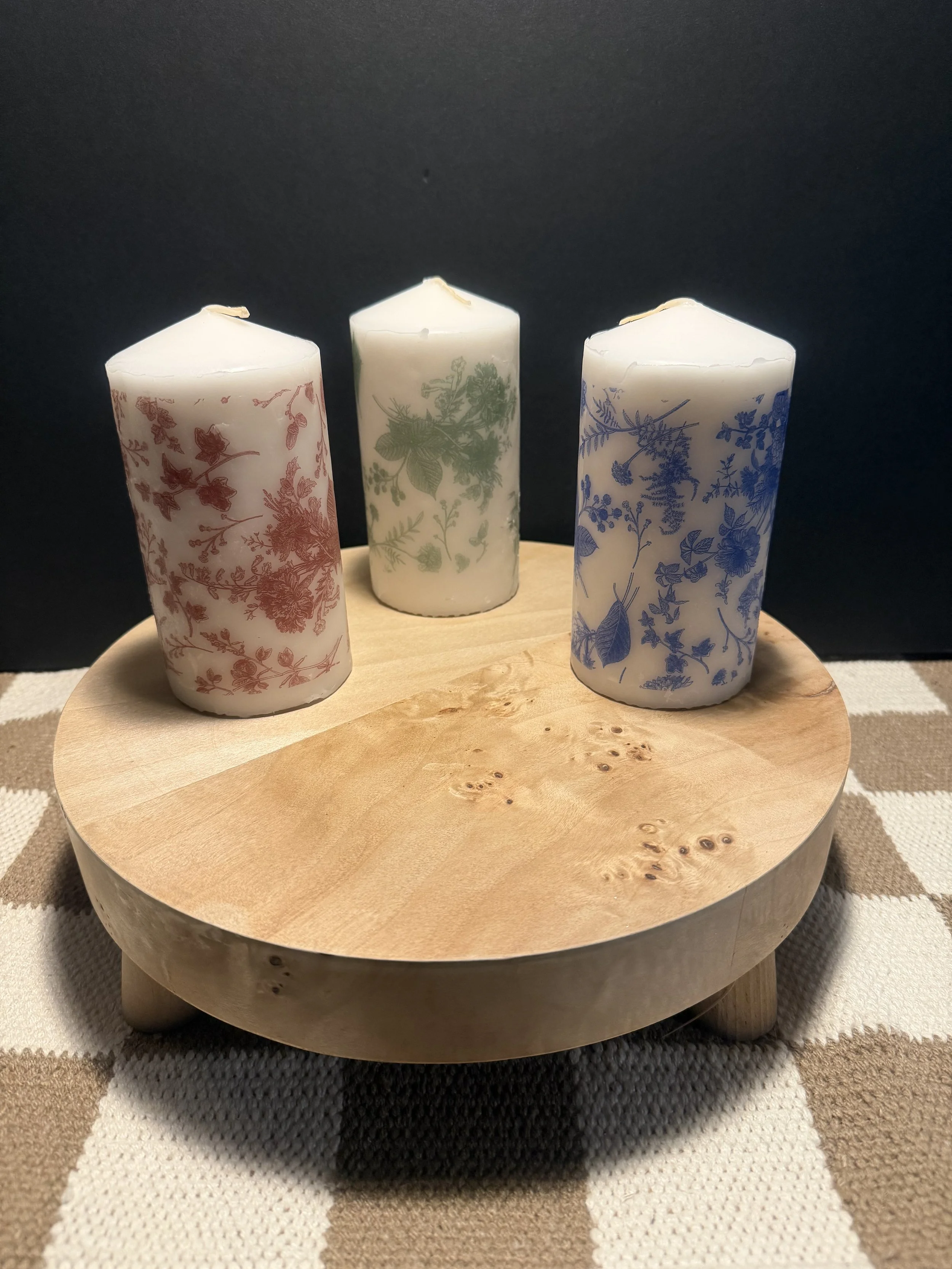 Decorative Pillar Candle