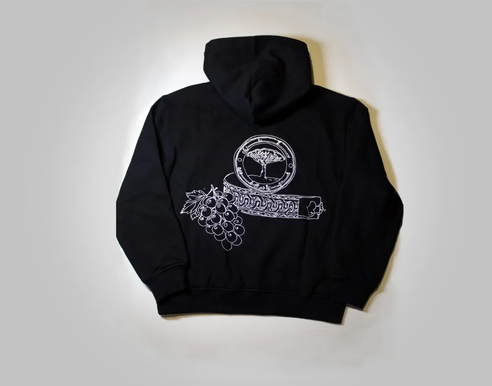 Yemen Oversized Embroidered Hoodie