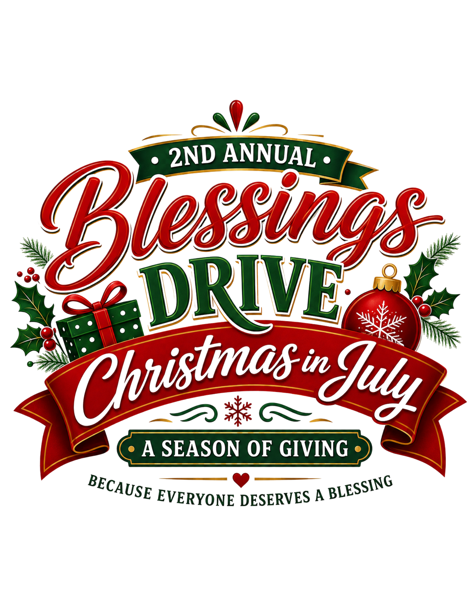 2nd Annual Blessings Drive 