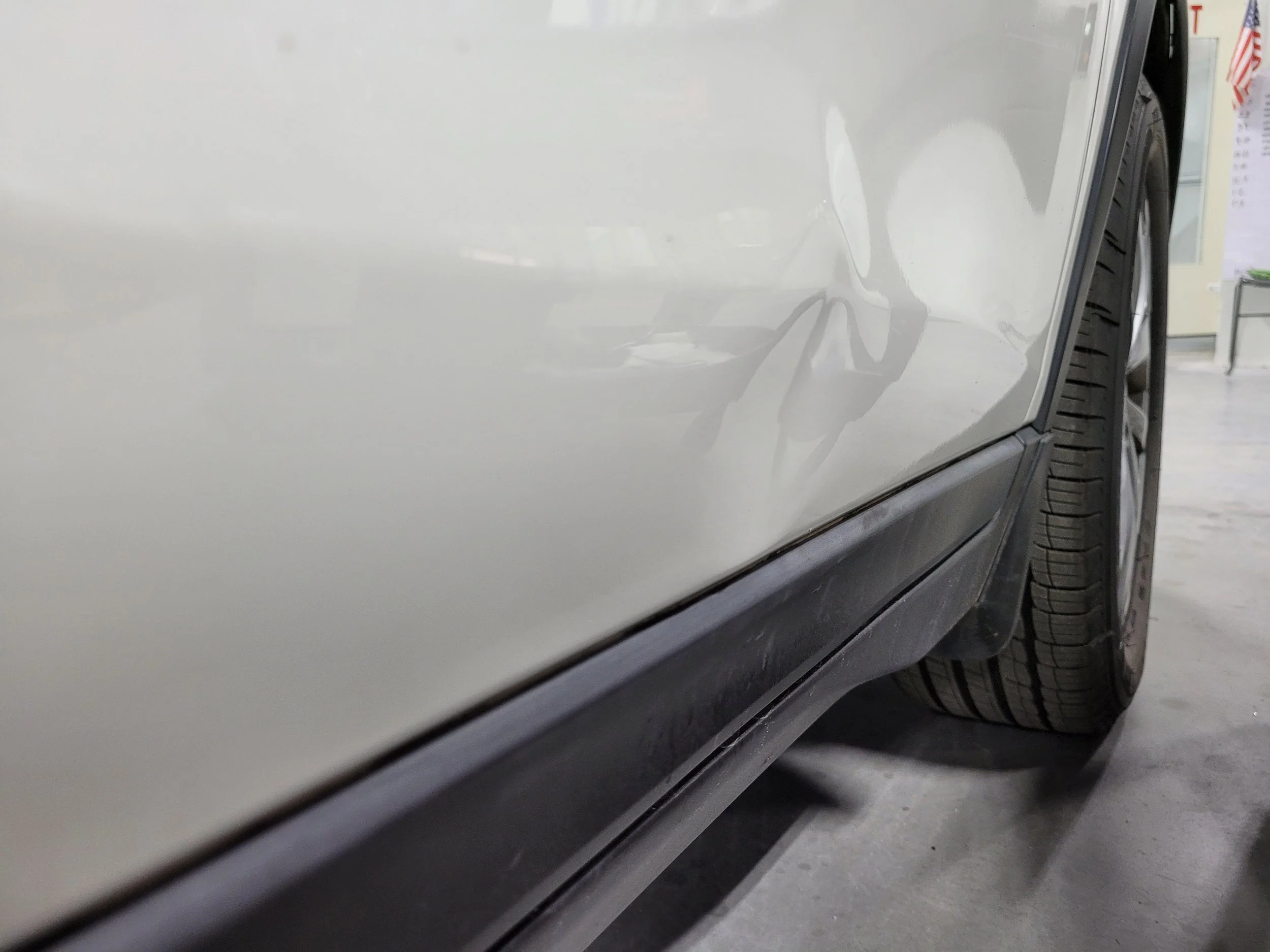 Lower Bodyline Dent before PDR