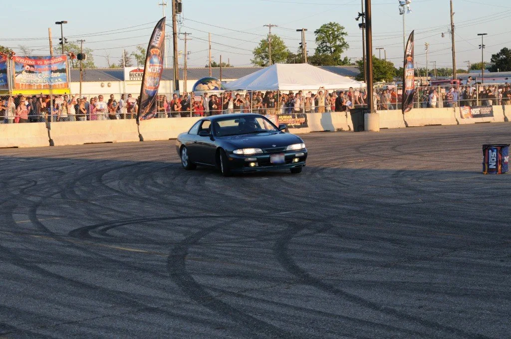 Drifting at HIN 2009 Columbus Ohio. Tigerroad Performance instagram 