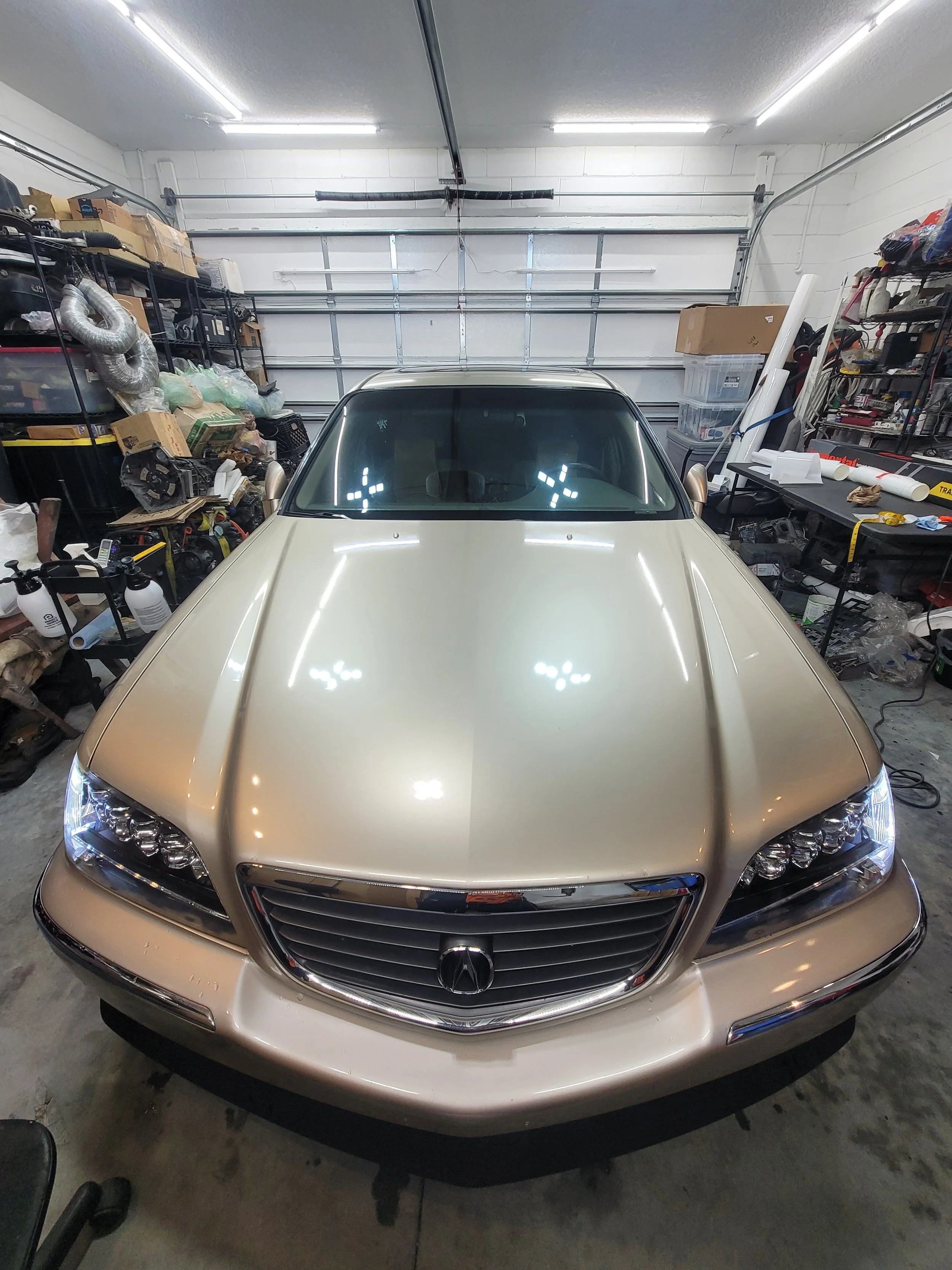 Luxury Modifications on 2000 KA9 Acura 3.5 RL by Tigerroad Performance on H&R Lowering Springs from Germany