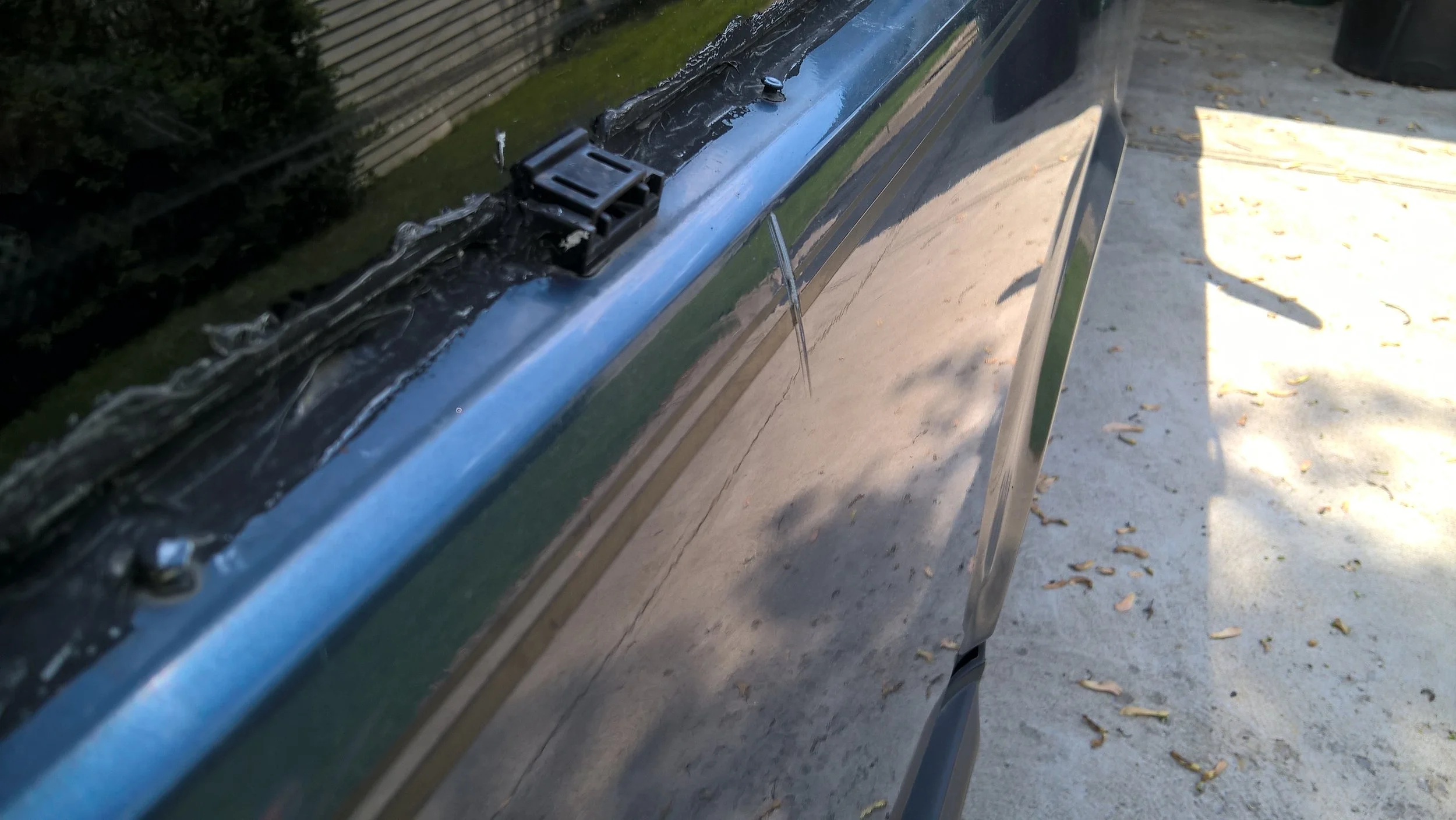 1989 Volvo 740 GLE Wagon Crease Dent PDR completed