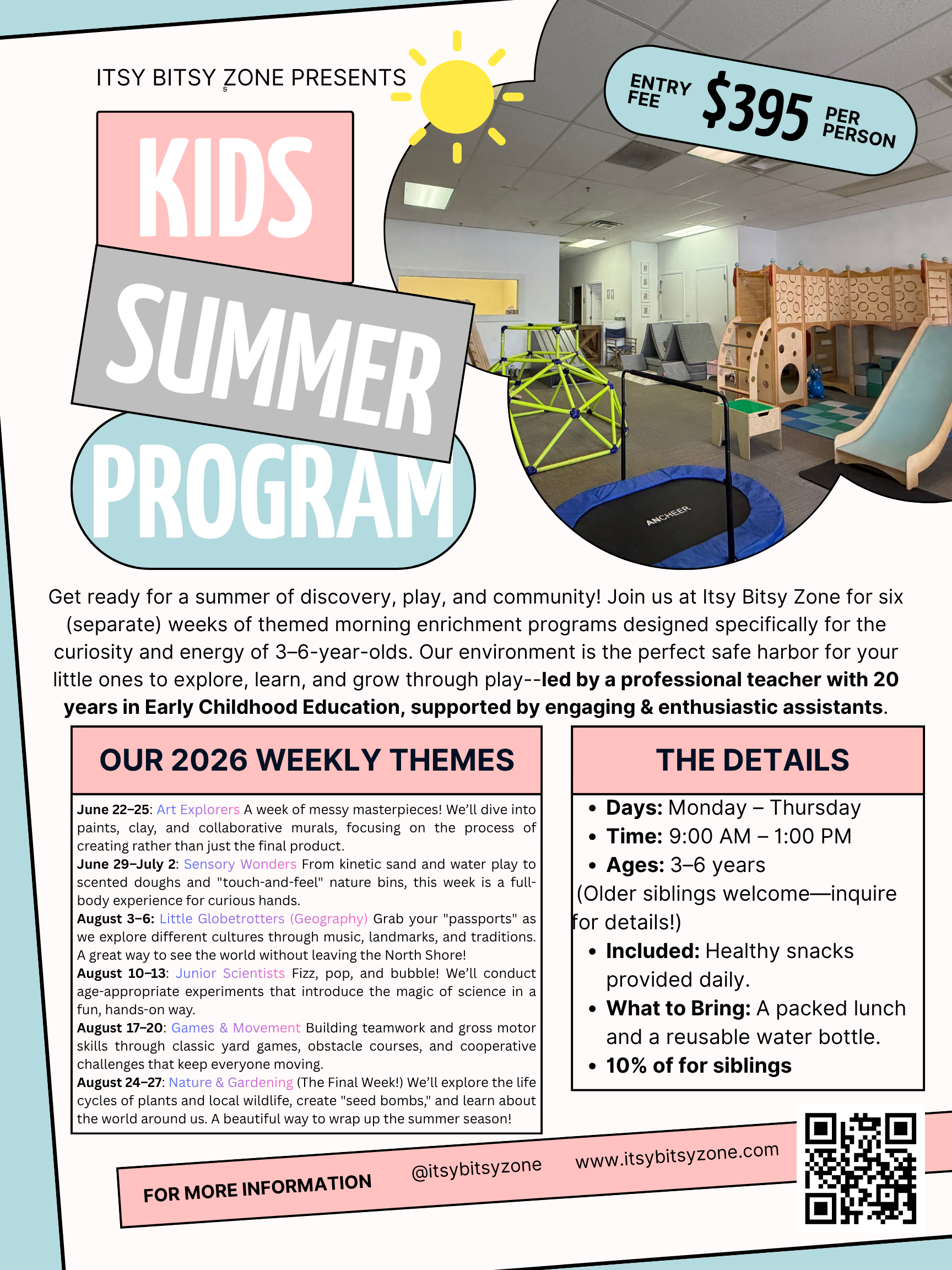 Summer Enrichment- Daily Drop In