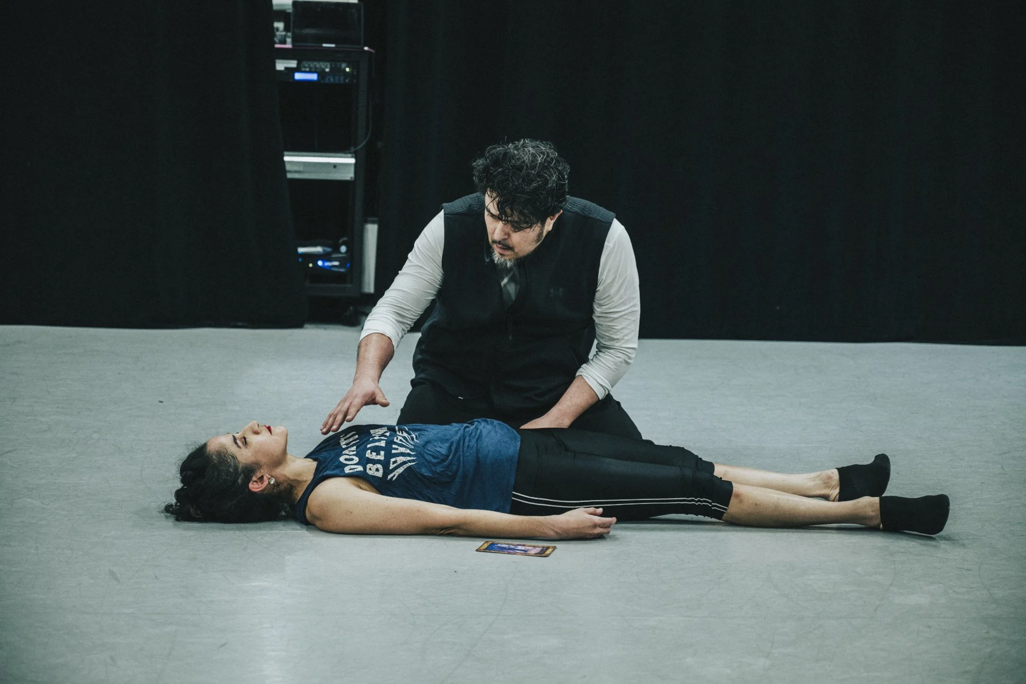 Carmen the Tango Rehearsal