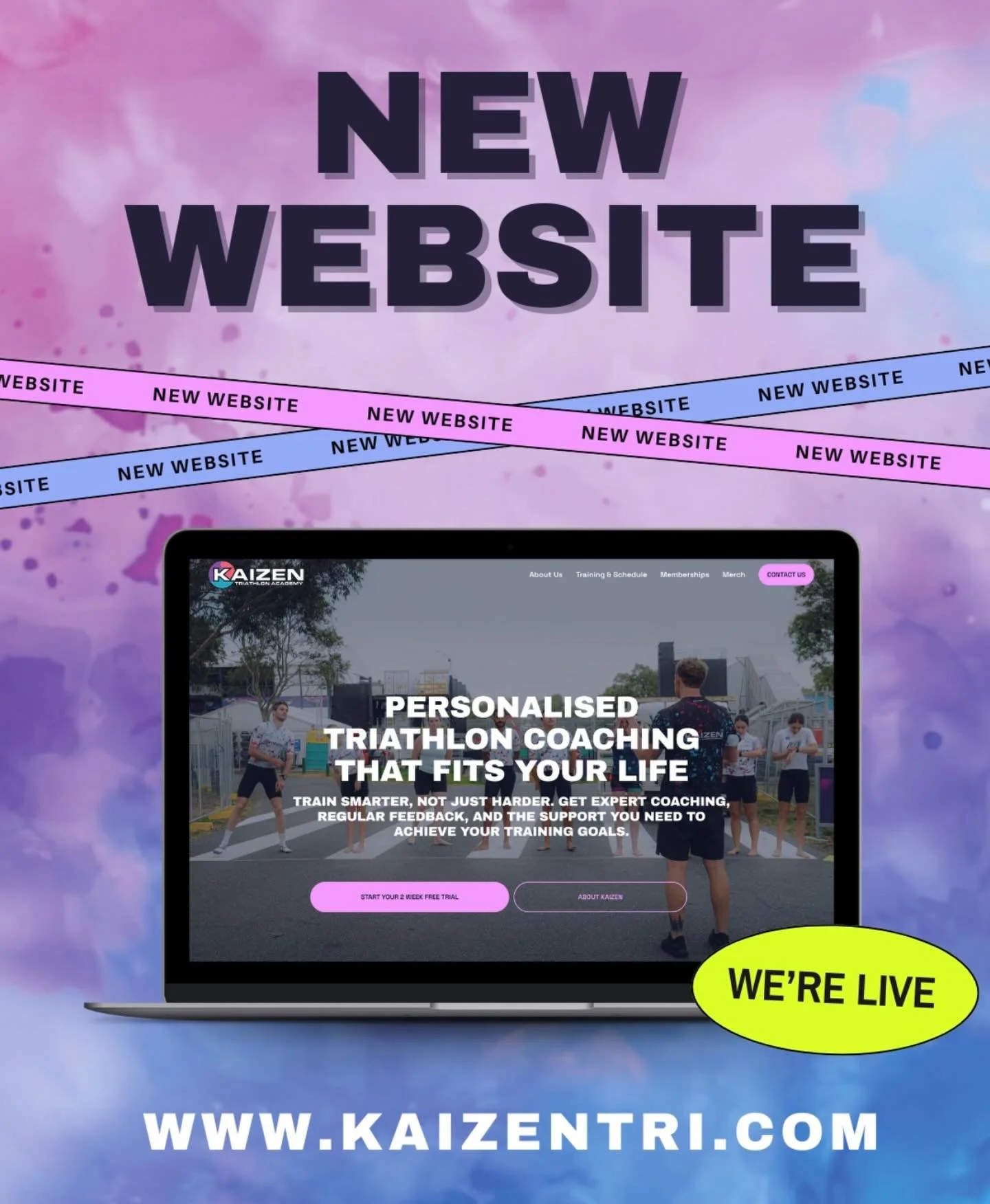 You can now find our new site at kaizentri.com