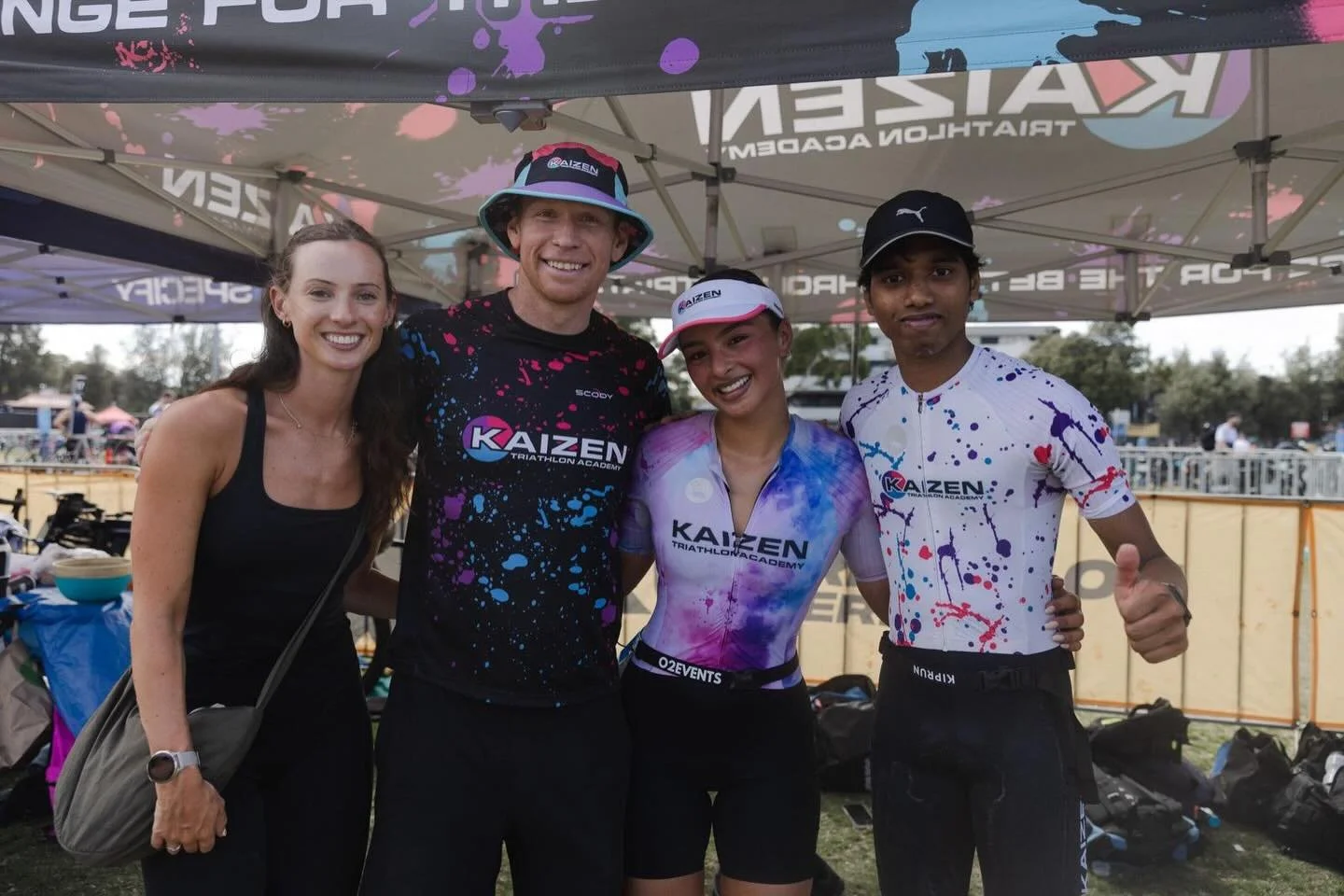 All smiles at race 4 @2xutriathlonseries