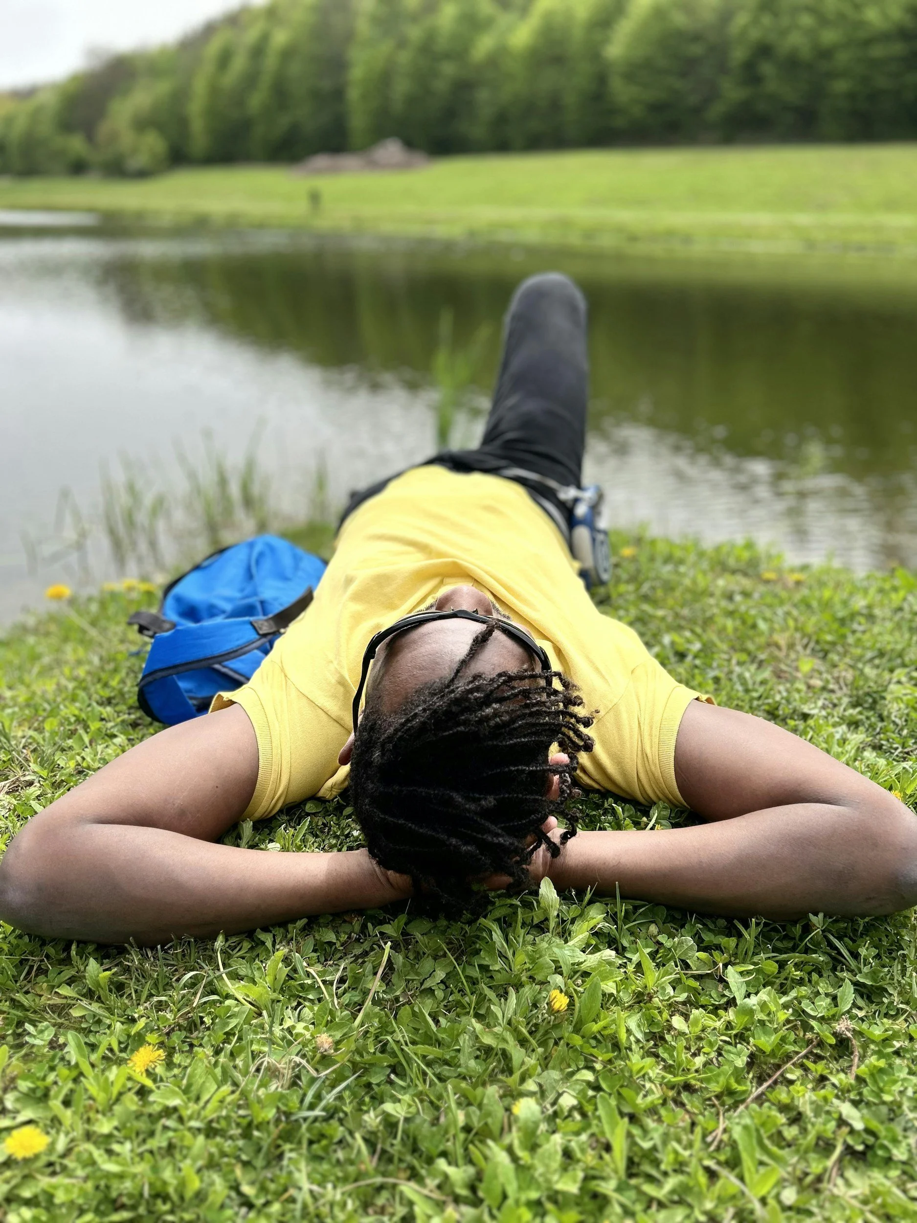 Learning to rest and slow down during trauma healing