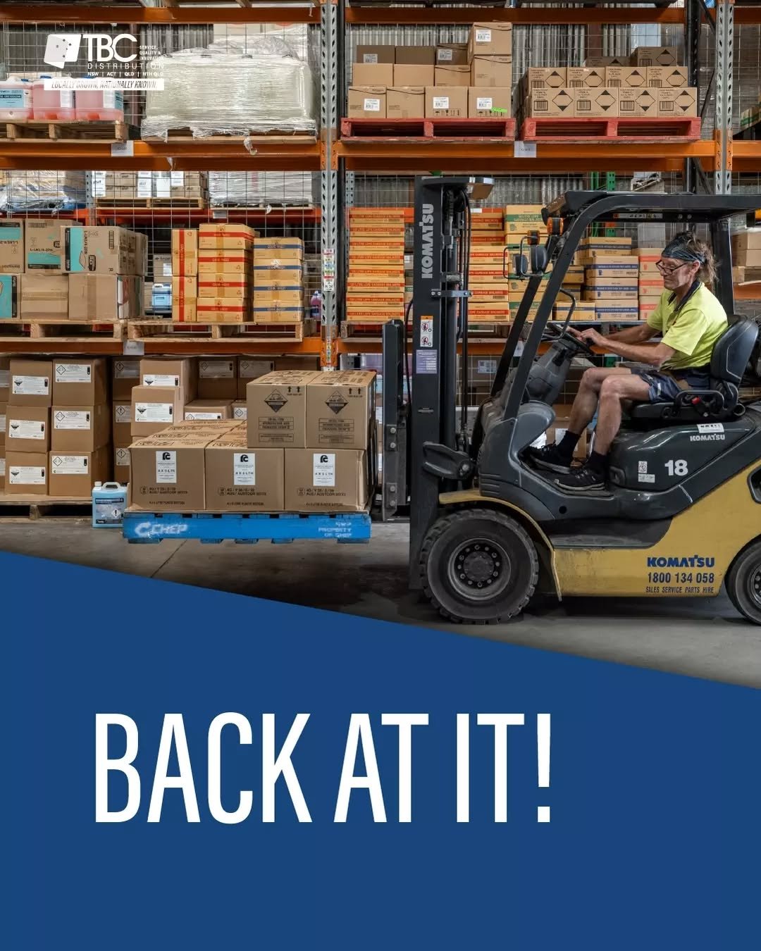 We&rsquo;re back! After a well-earned holiday break, the TBC Distribution team is refreshed, recharged, and officially back in the office.

We&rsquo;re hitting the ground running for 2026 &mdash; ready to support your business with reliable supply, q