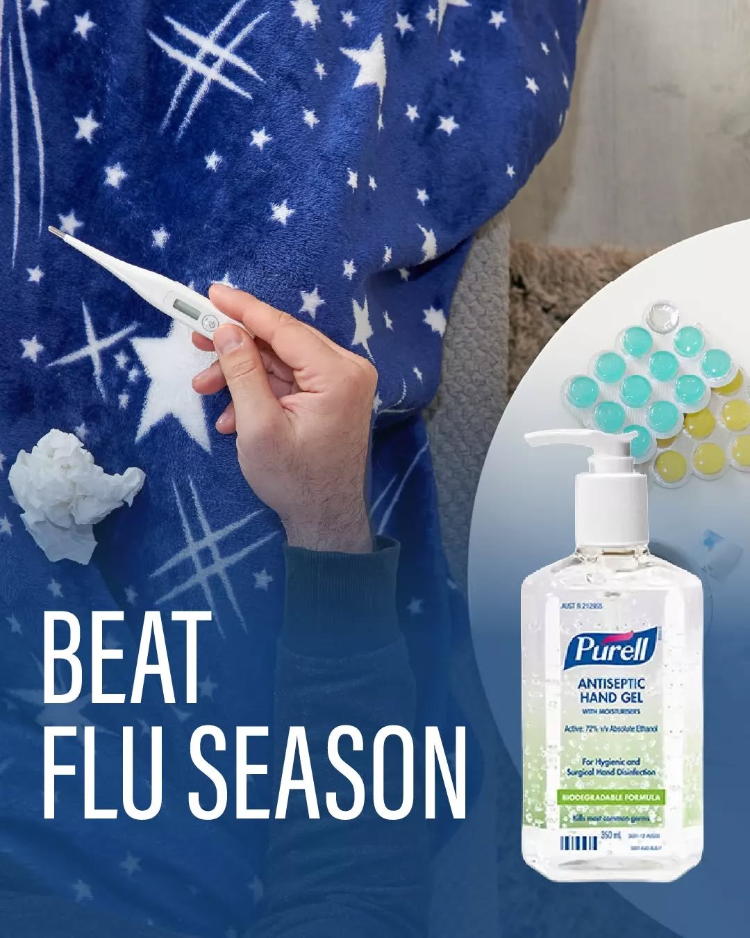If there is one product that earns its place in every workplace during winter, it is GOJO Purell hand sanitiser.

What sets it apart?

Purell is formulated to kill 99.99 per cent of most common germs without drying out hands, which matters when your 
