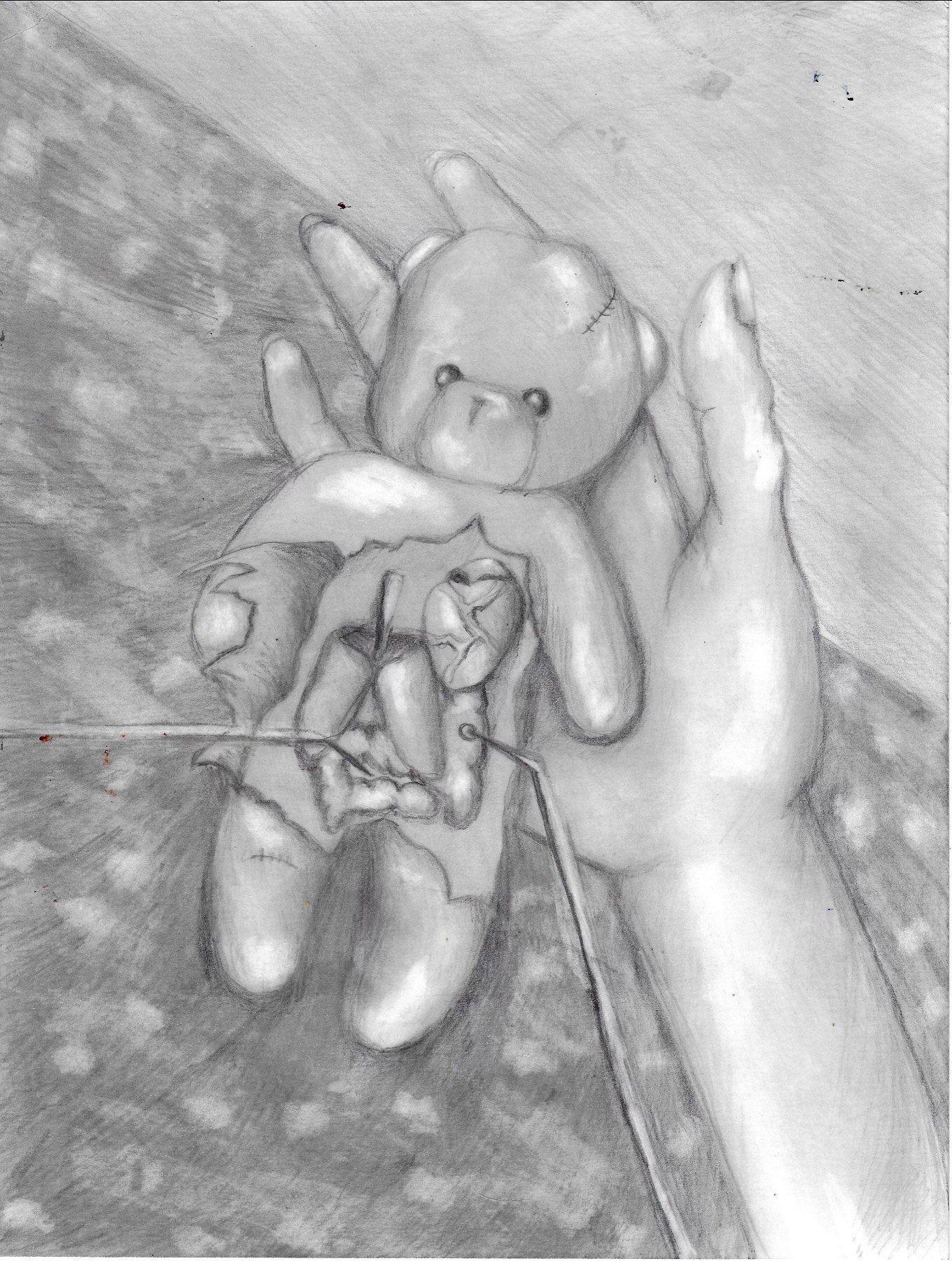Childhood Dissections, 2026, Graphite