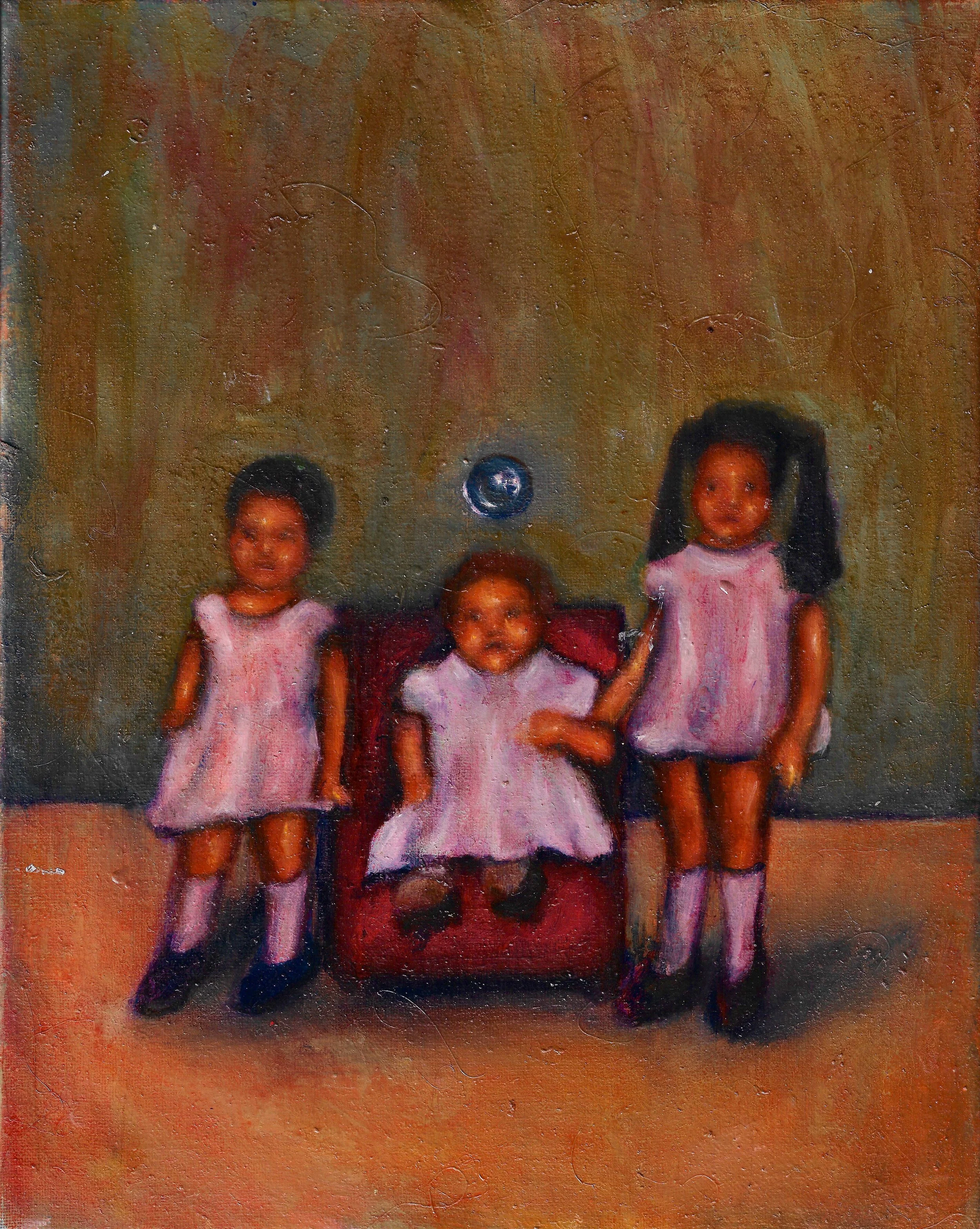 Las Primas, Oil on Canvas, 2025