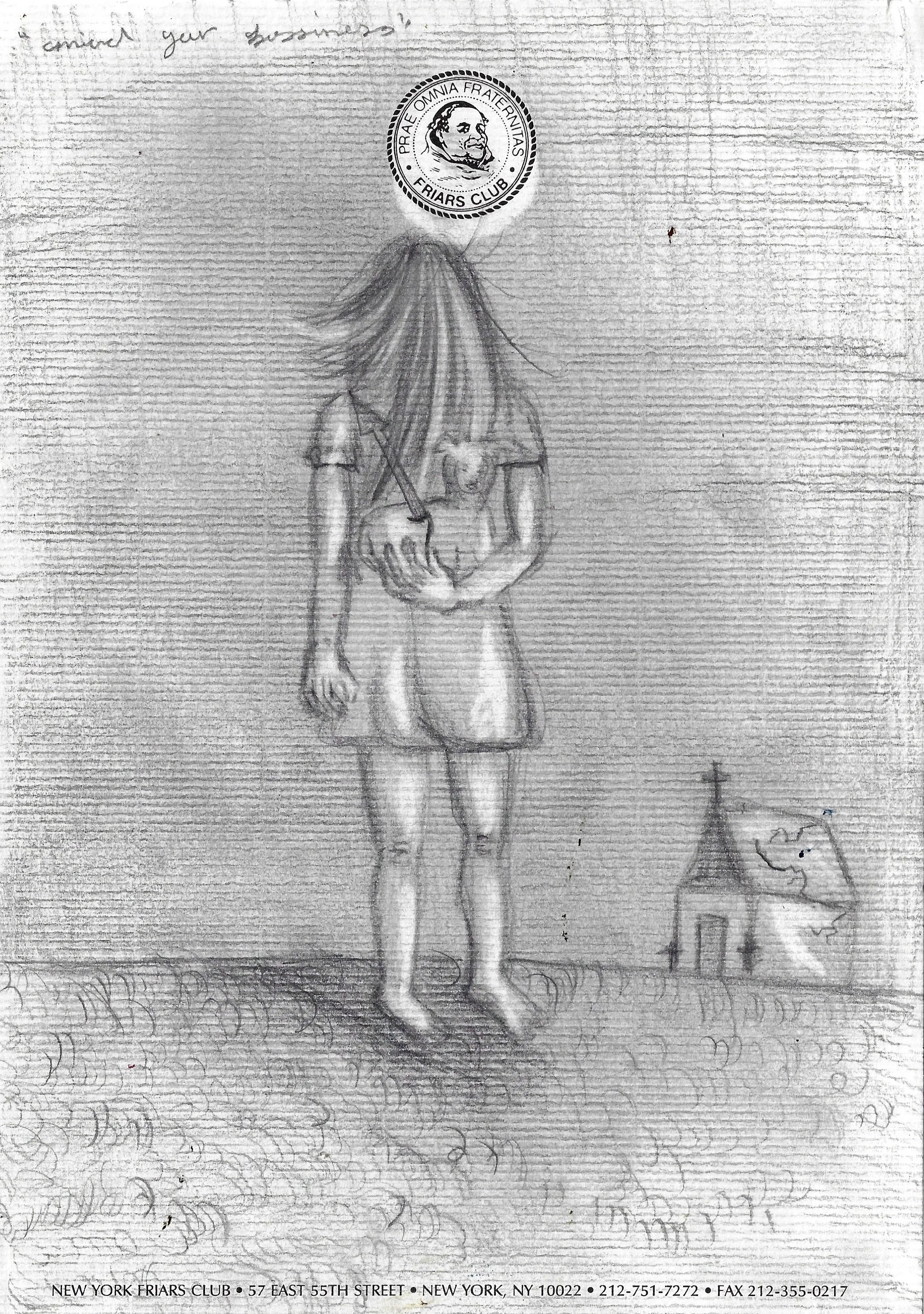 Graphite on Paper, 2025