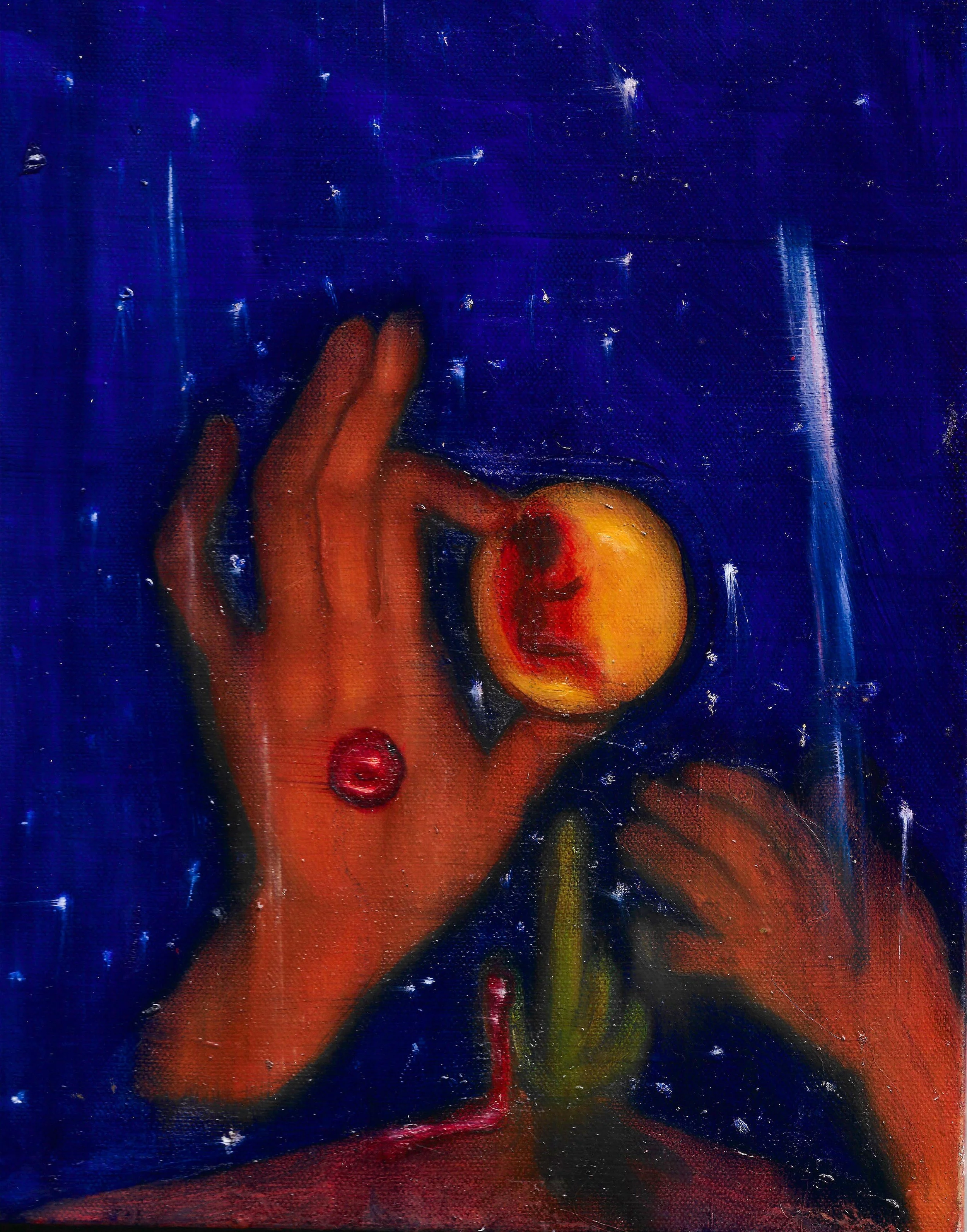 Embryo, Oil on Canvas, 2025