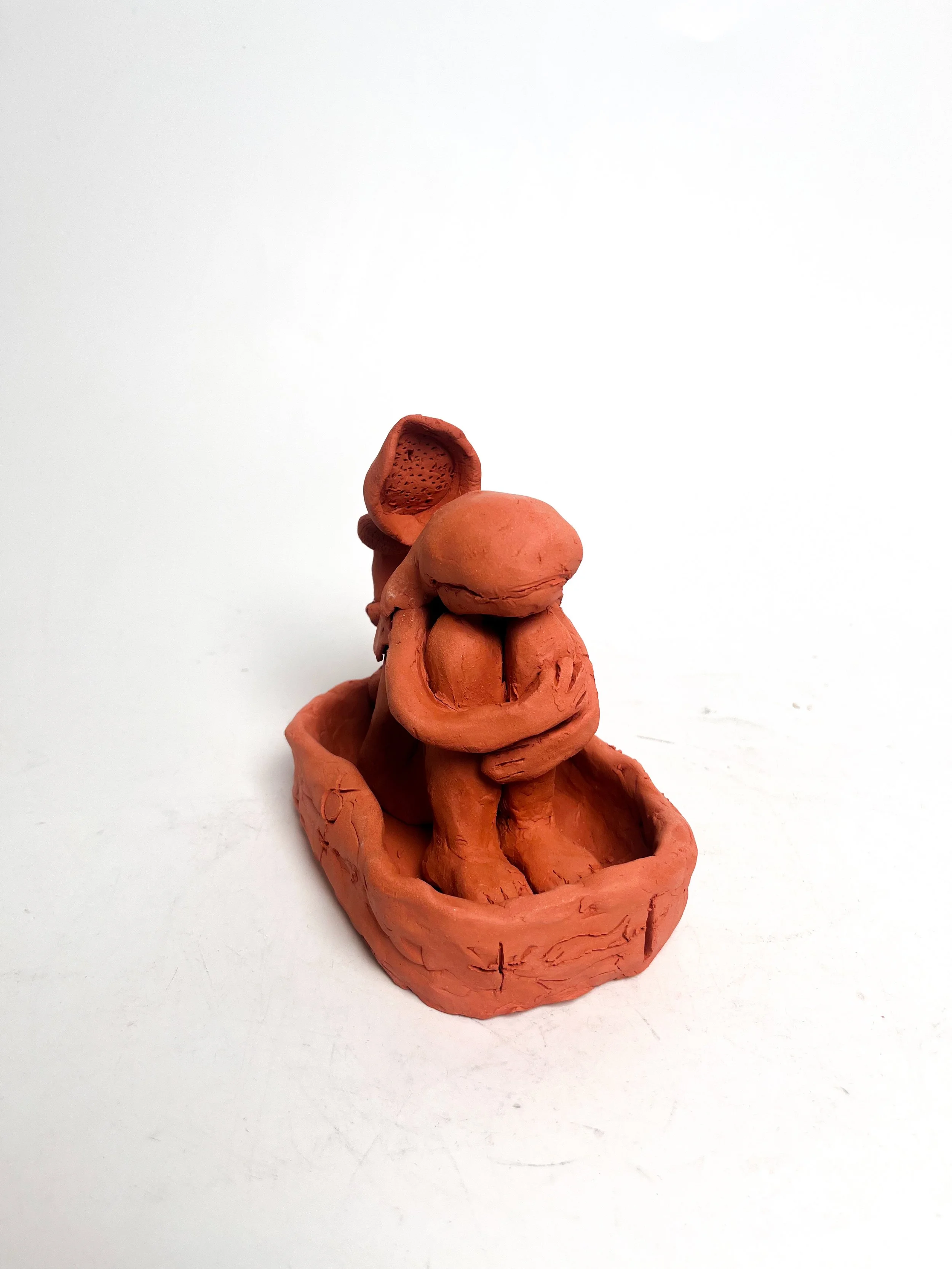 Showers, Unglazed Red Clay, 2026