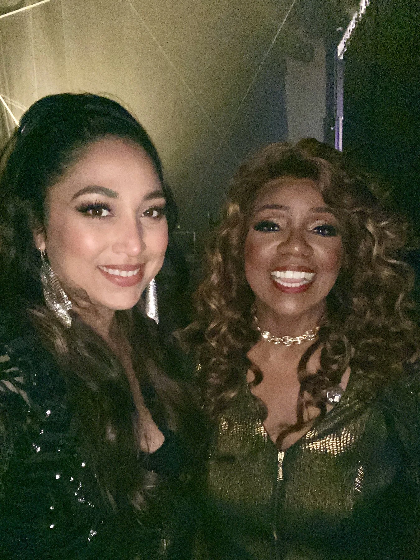 Ana with Gloria Gaynor
