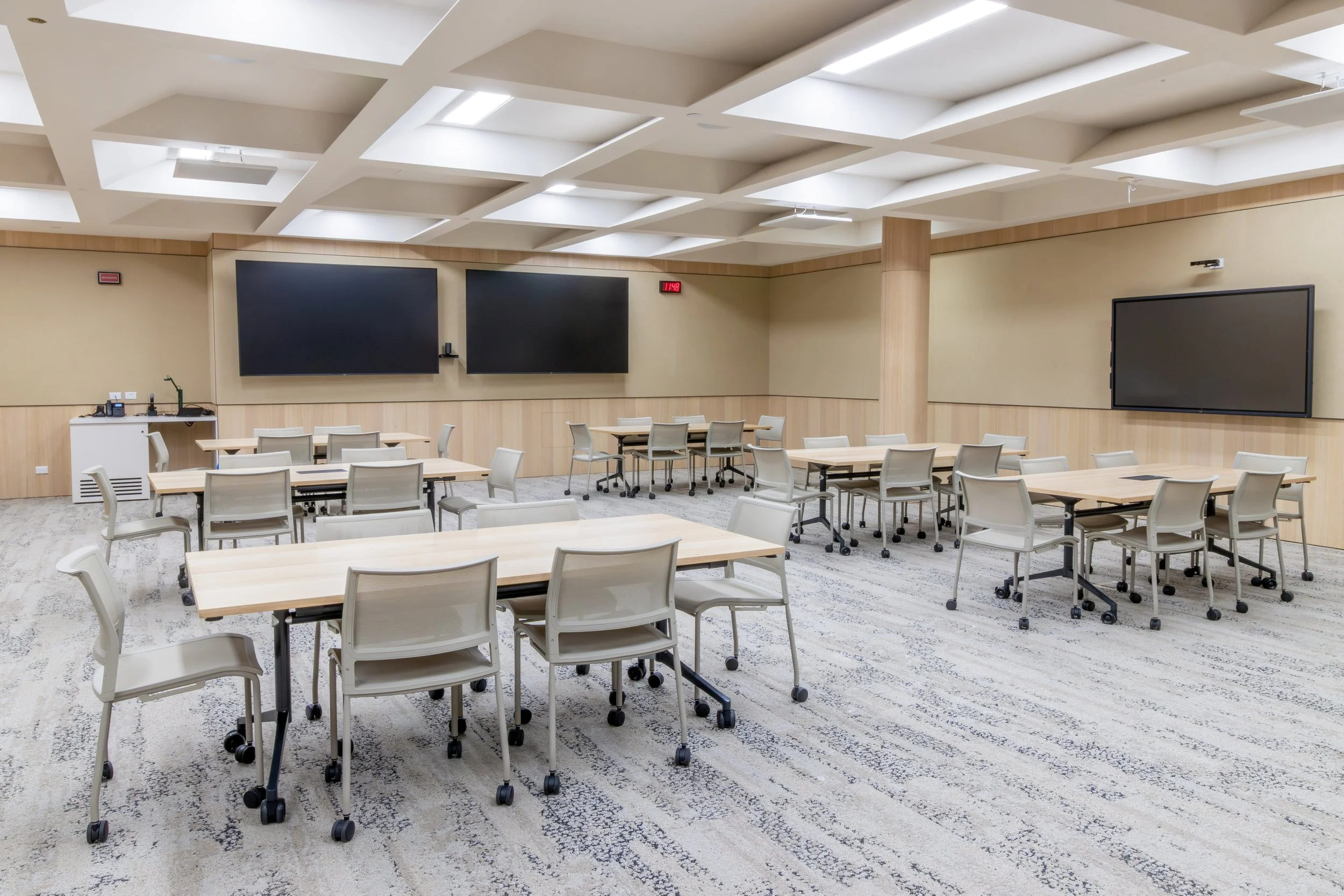 O.P Industries UTAS Forestry Building Hobart – mechanical services installation Heritage-listed UTAS Forestry Building – electrified HVAC systems The Forest UTAS Hobart – sustainable heating and cooling  Architecture and Natural materials classroom