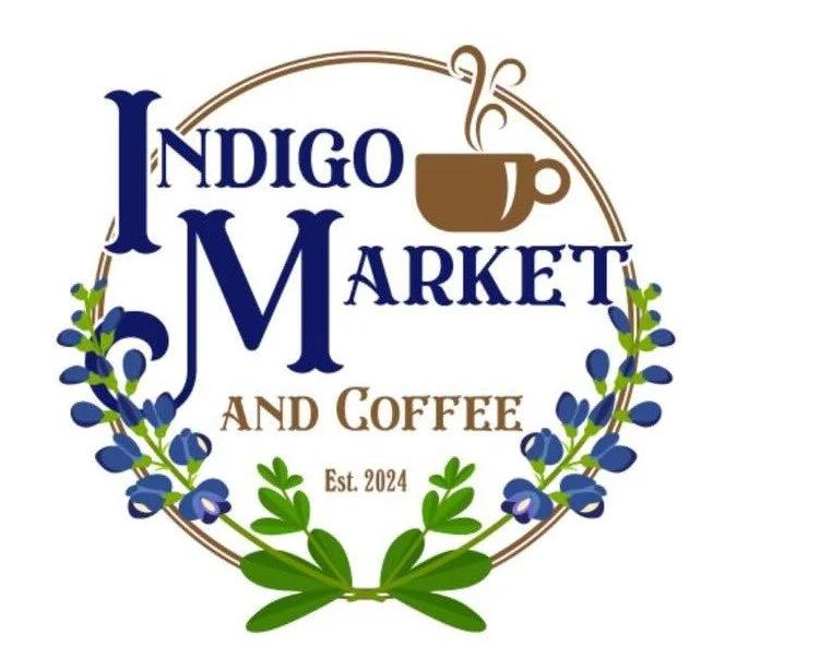 Indigo Market & Coffee logo