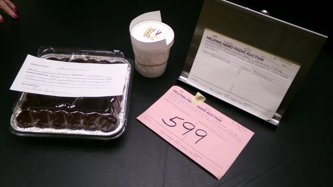 1 - Chocolate Cake &amp; Ice Cream by Jill Snow (Quota Club)