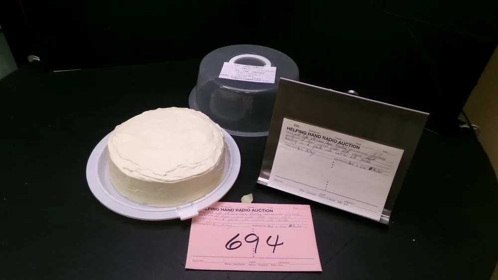 1 - Carrot Cake w_ Cream Cheese Frosting by Mark &amp; Lisa Archer (Paris Rotary Club)