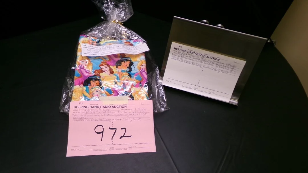 10 - Child's Coloring Tote Set by Stacy Quint (W.G. Rhea Library)